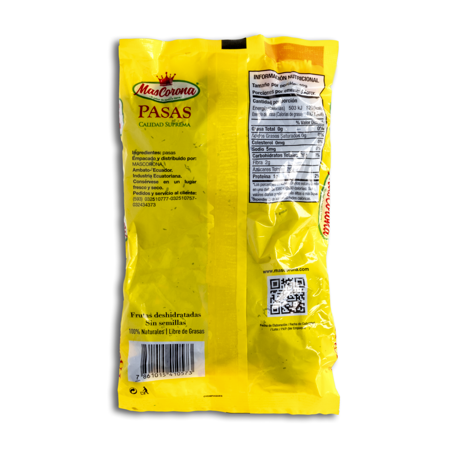 Pasas Deshidratadas SOLEG 250 G