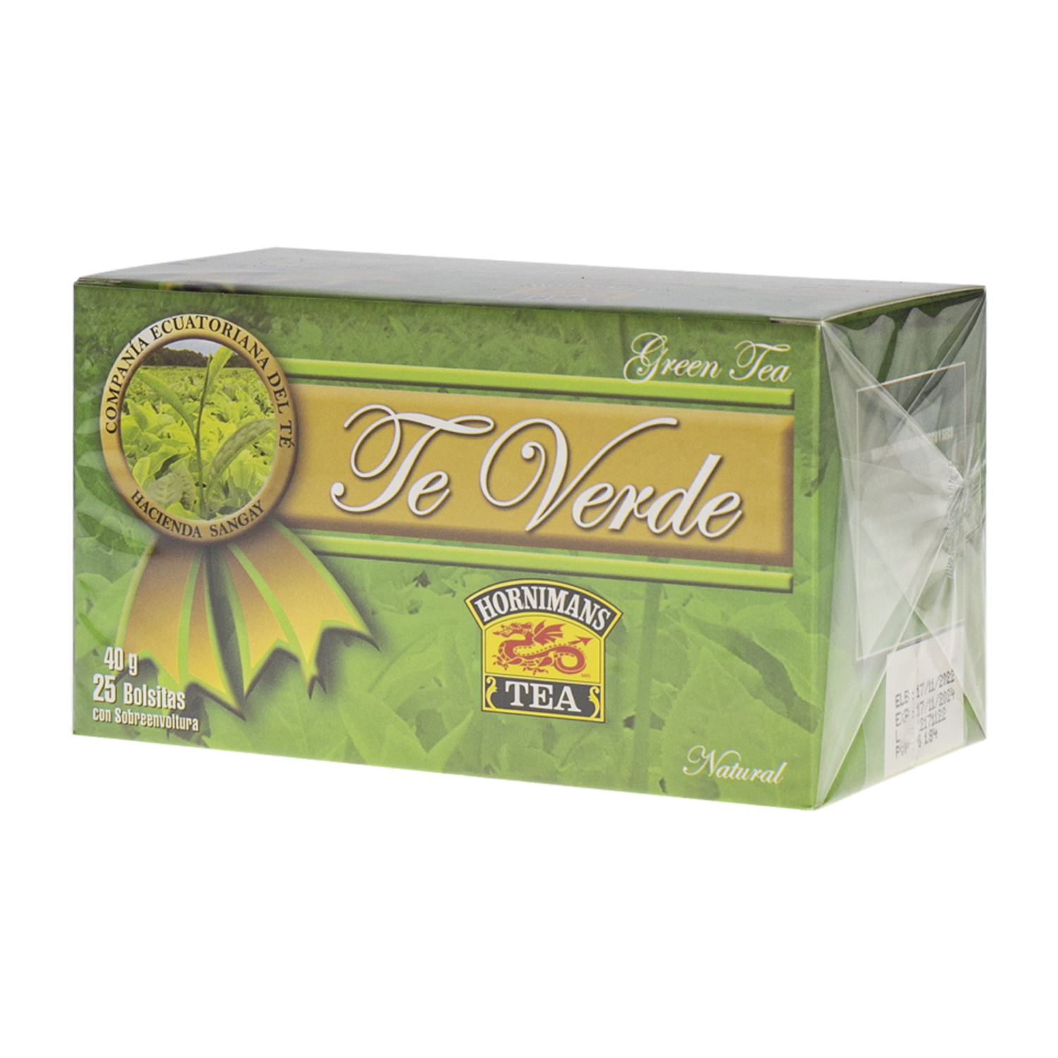 Té Verde HORNIMANS 40 G
