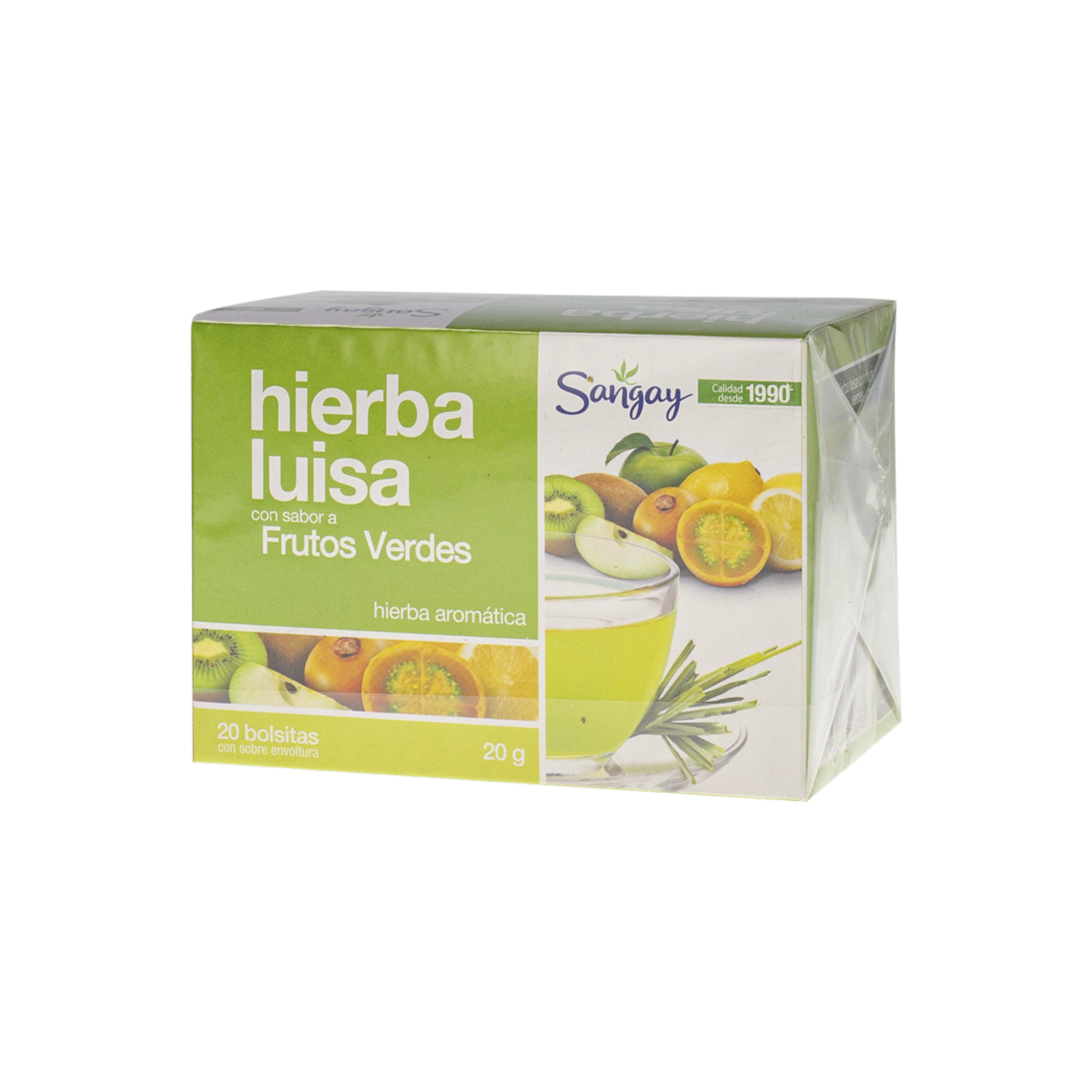 Té Hierba Luisa Frutos Verdes SANGAY 20 X 1 G