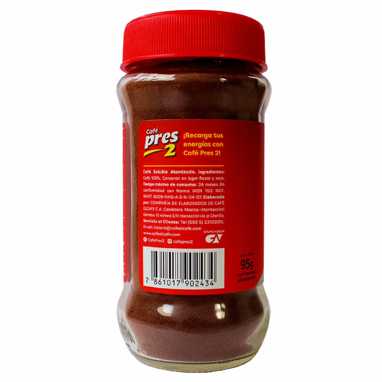 Café Instantáneo Atomizado PRES 2 95 G