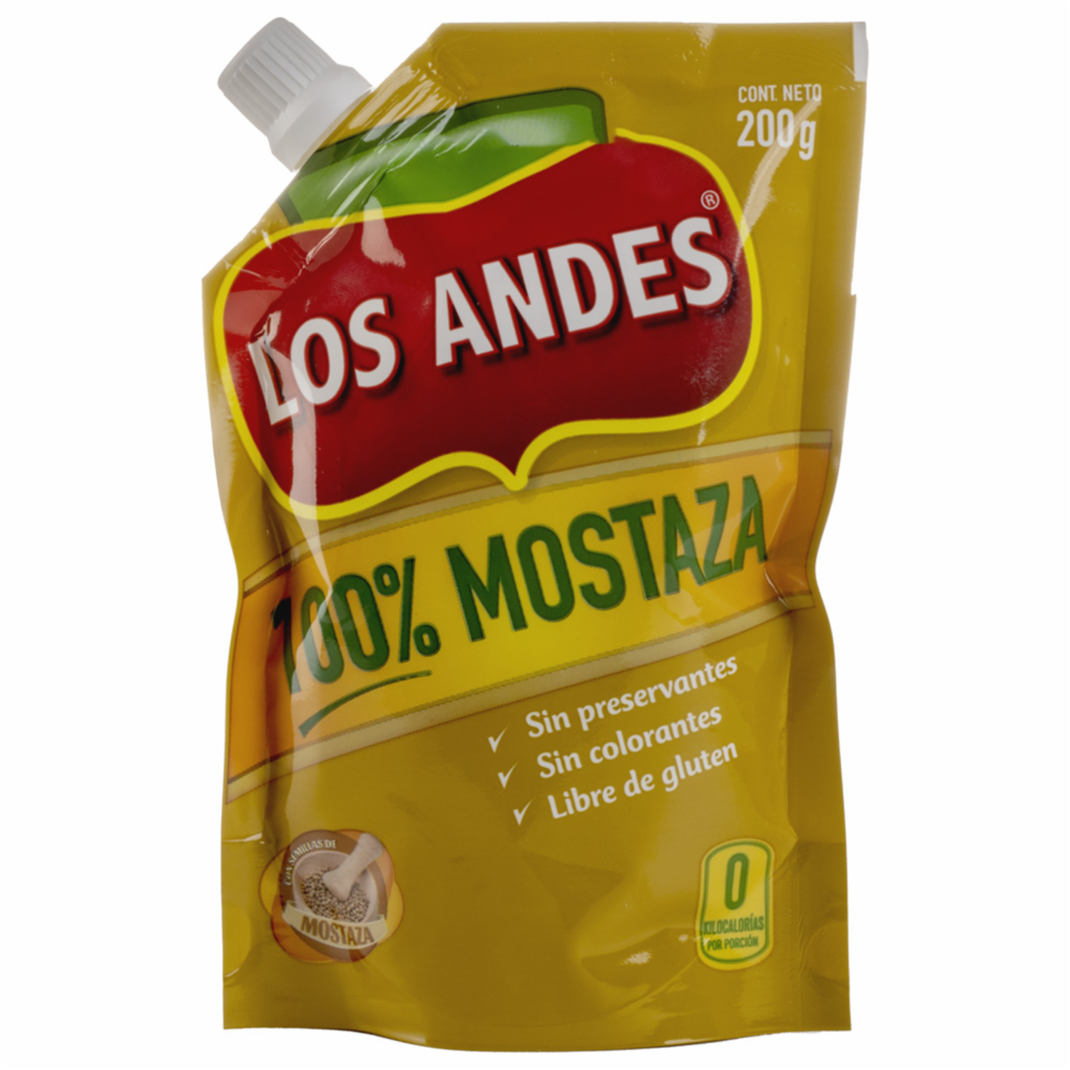 Mostaza Econopack LOS ANDES 200 G