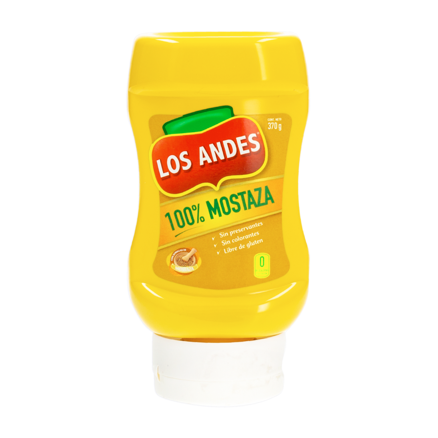 Mostaza Squeez LOS ANDES 370 G