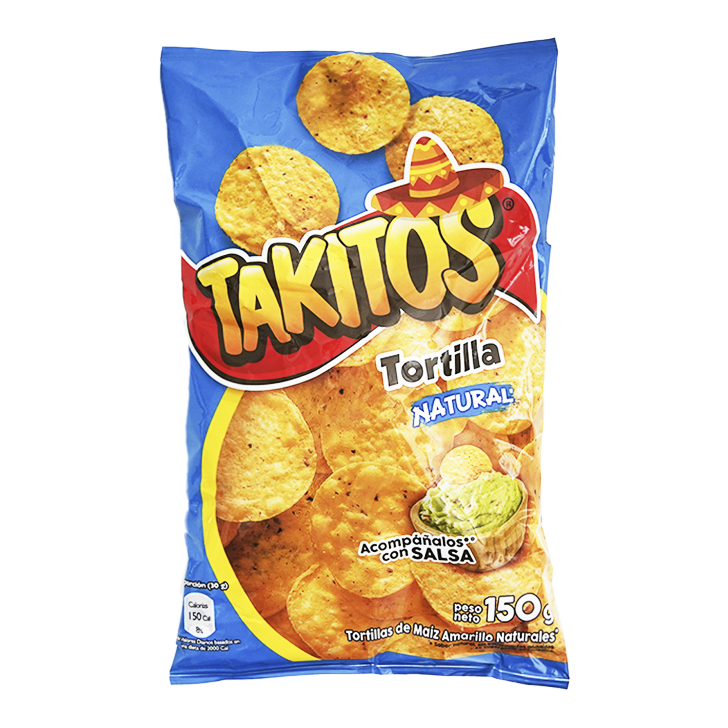 Bocaditos De Maíz Flanker Natural TAKITOS 150 G