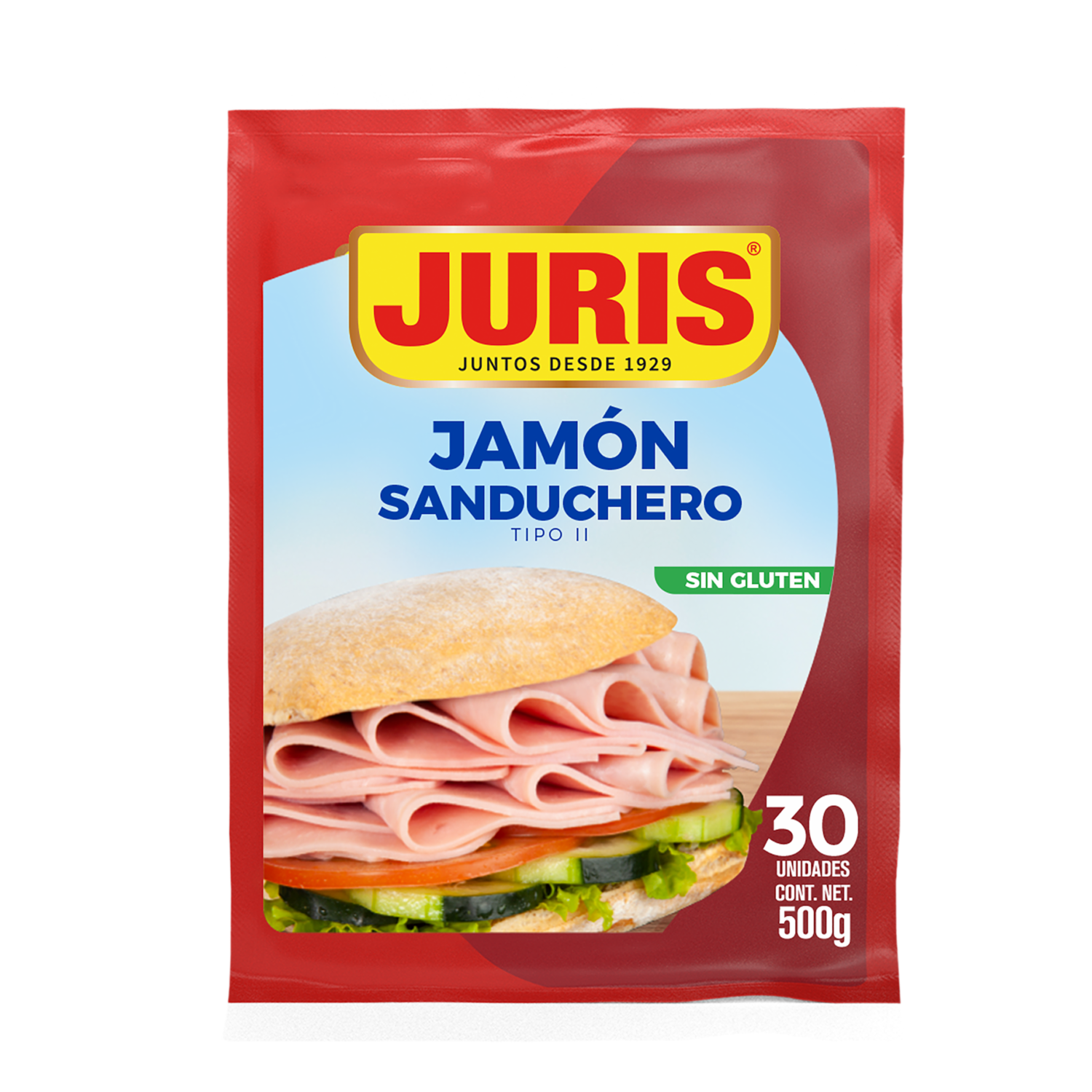 Jamón Sanduche Tipo II JURIS 500 G