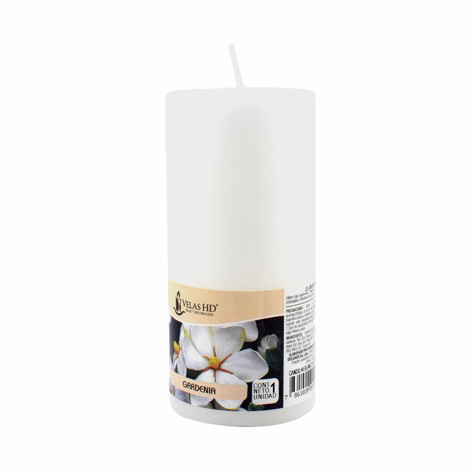 Vela Candil Blanca VELAS HD N4