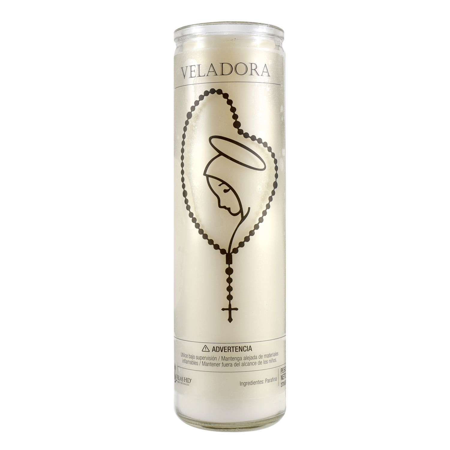Velas Para Veladora, Diseño Virgen Rosario VELAS HD 370 g