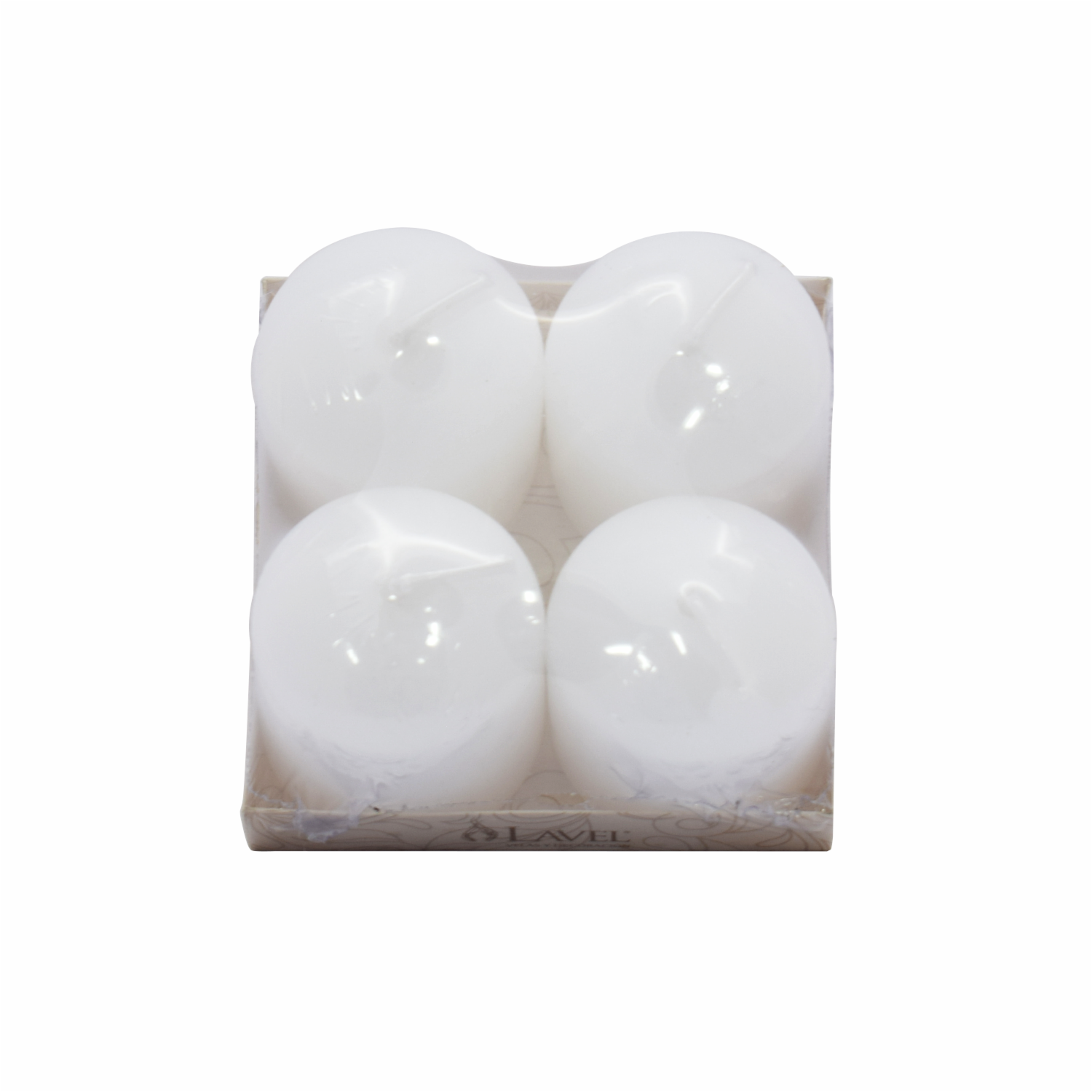 Vela Votiva Blanco LAVEL 8,1 X 8,1 X 4 Cm
