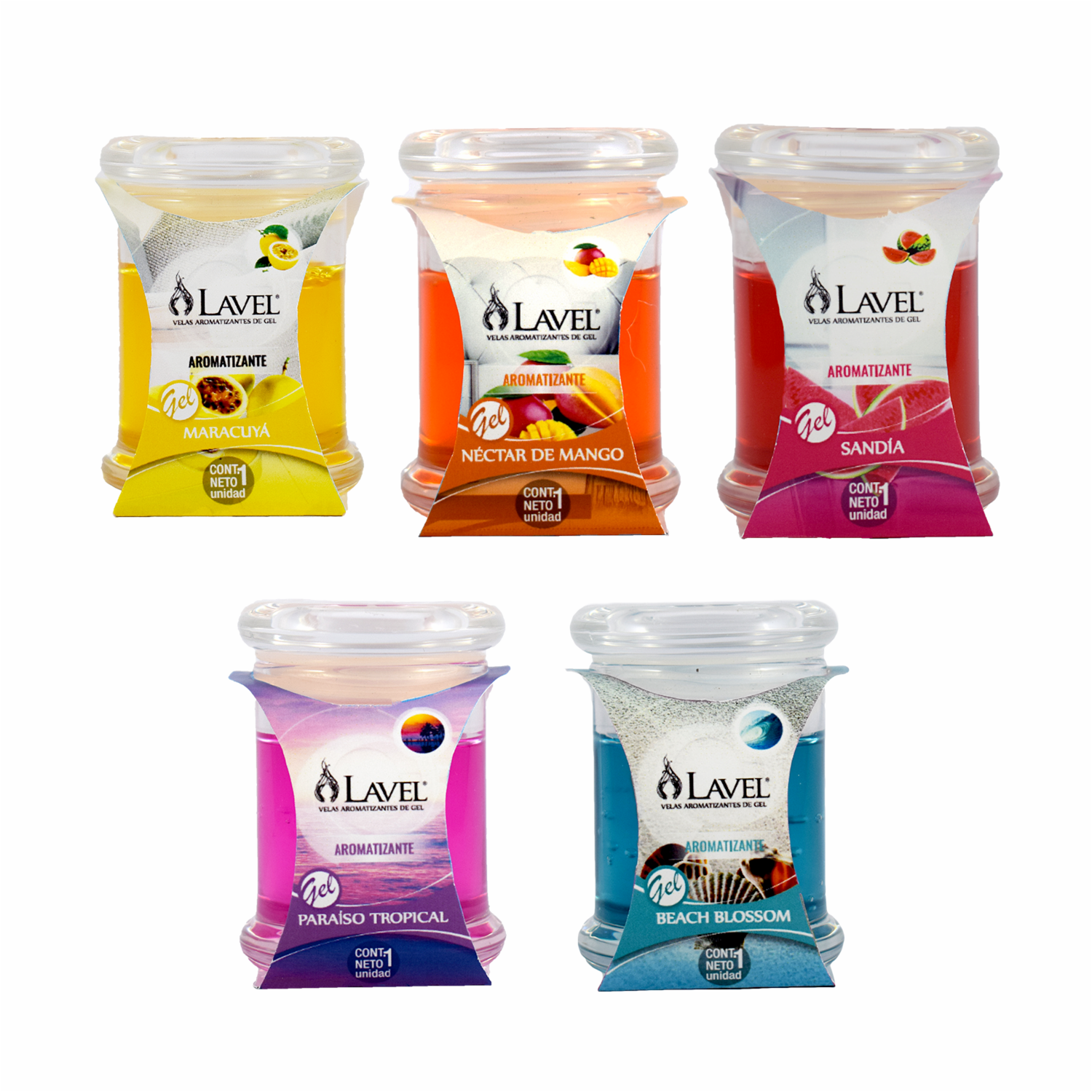Vela Lavel Copa Gel Surtido 45 G LAVEL 45 G