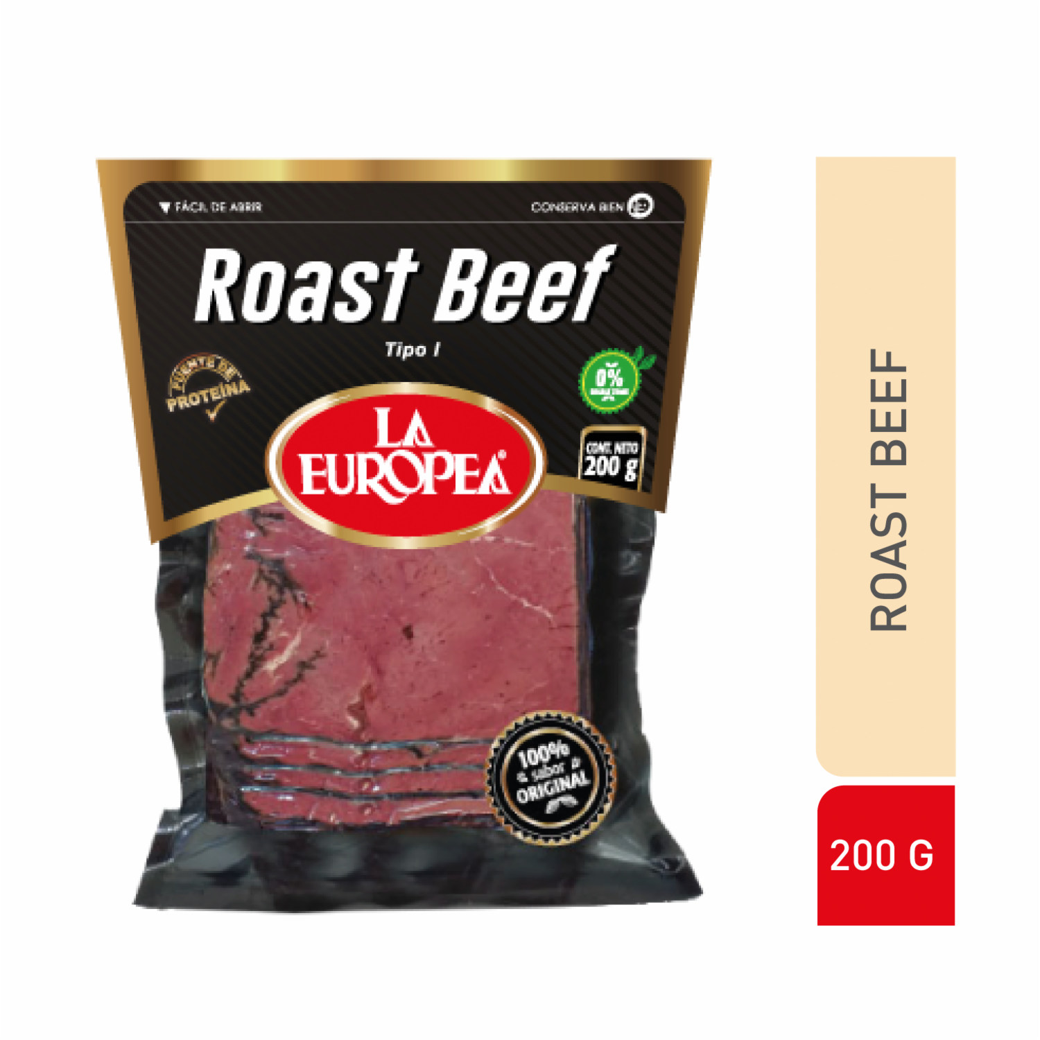 Corte Roast Beef LA EUROPEA 200 G