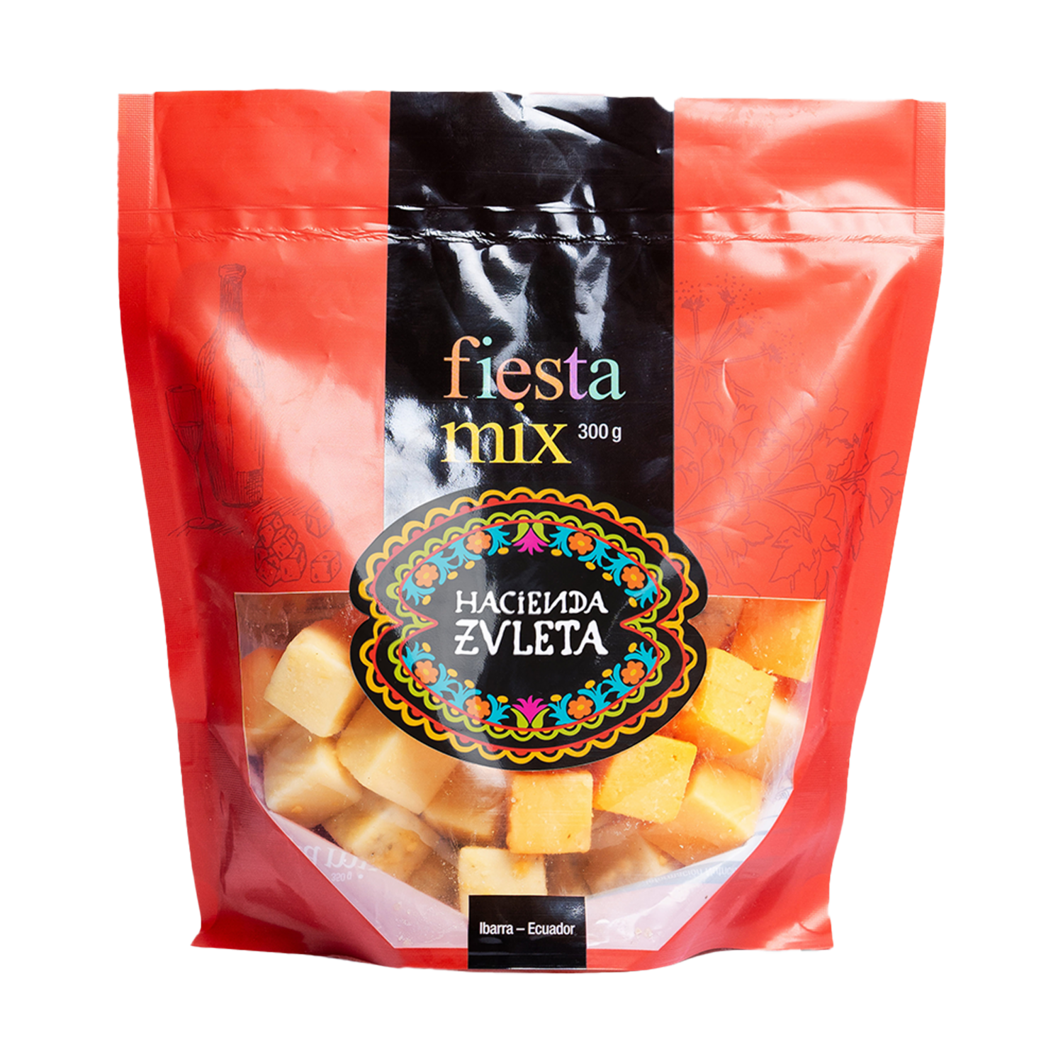 Mix De Quesos Fiesta Don Galo – Danbo – Cheddar – Hierbas Del Campo HACIENDA ZULETA 350 G