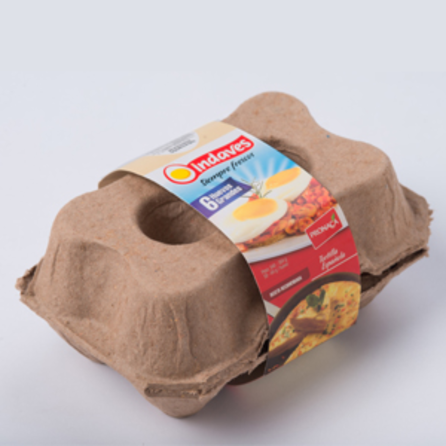Huevos Grandes Estuche INDAVES X 6 Uds