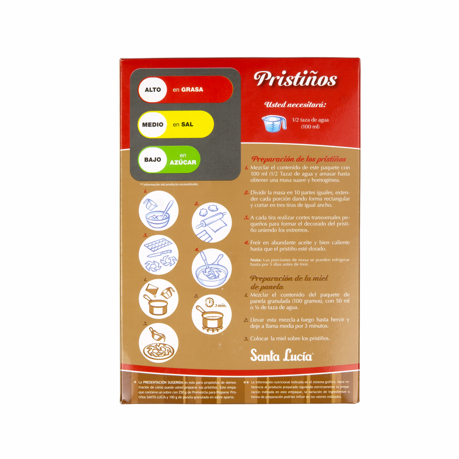 Pristiños Premezcla SANTA LUCÍA 350 G