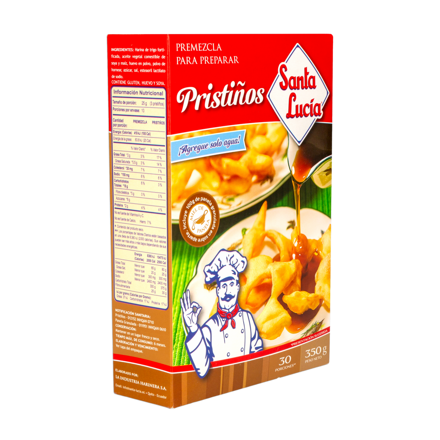 Pristiños Premezcla SANTA LUCÍA 350 G