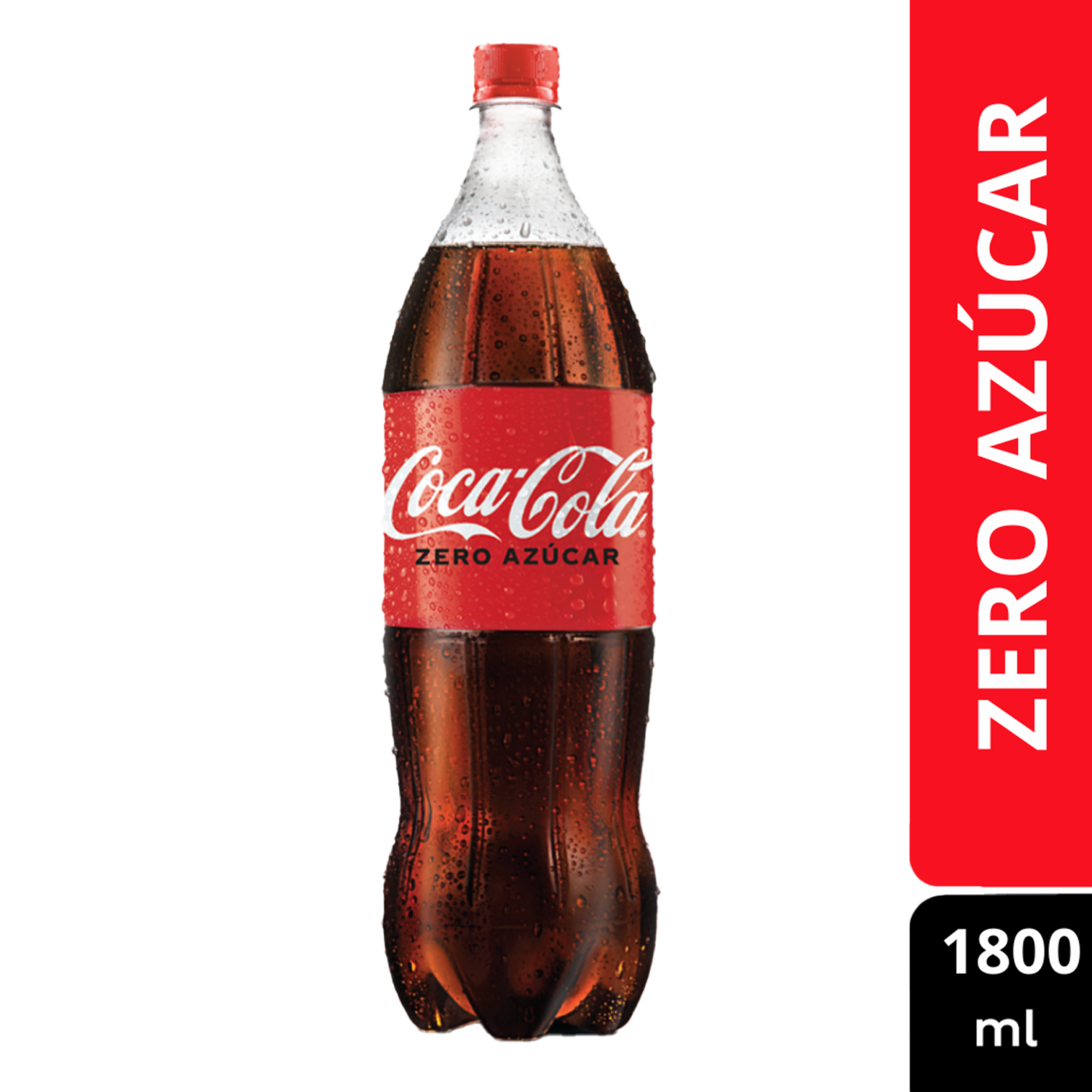 Bebida Gaseosa Zero Azúcar COCA-COLA 1800 Ml