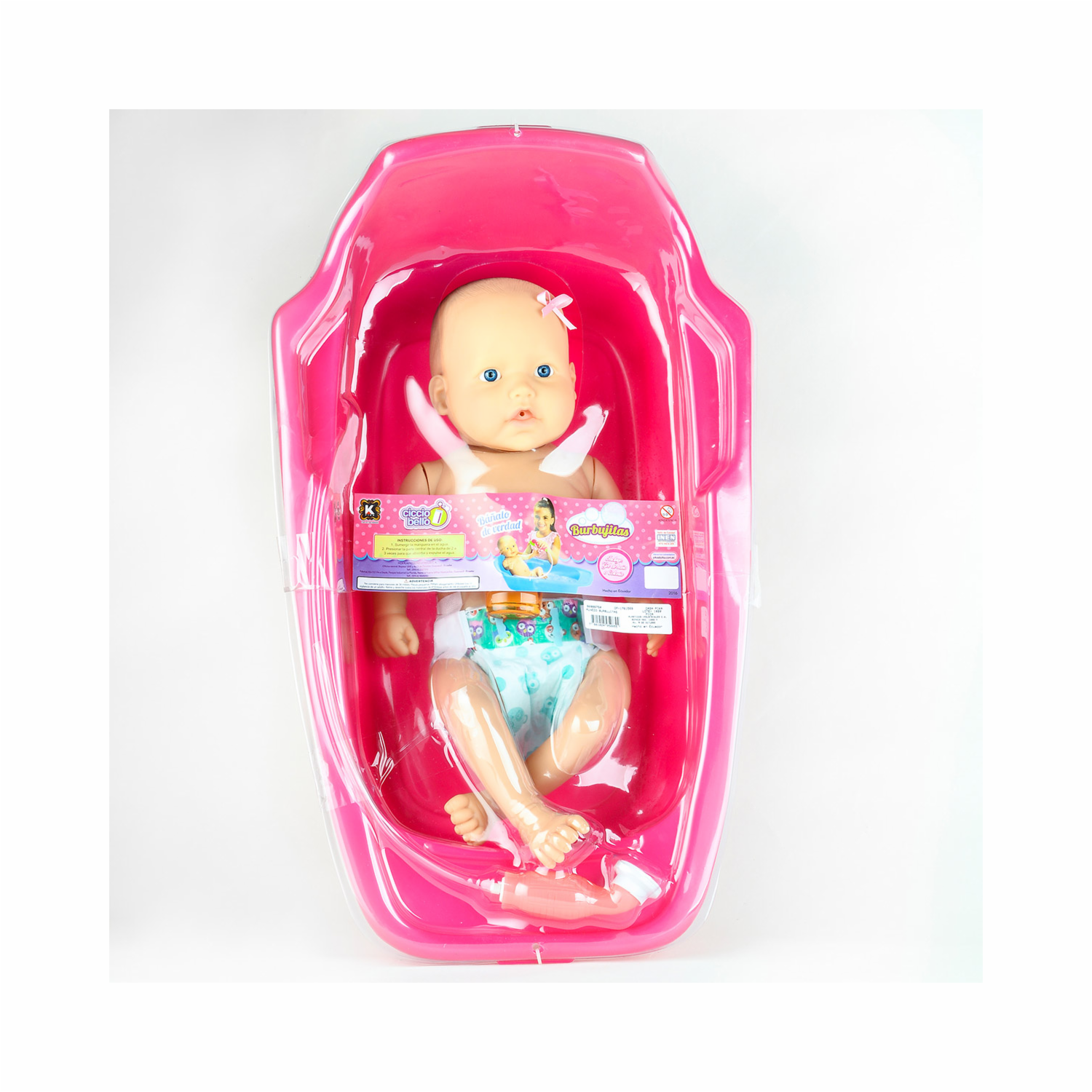 Muñeco Cicciobello PICA Burbujitas