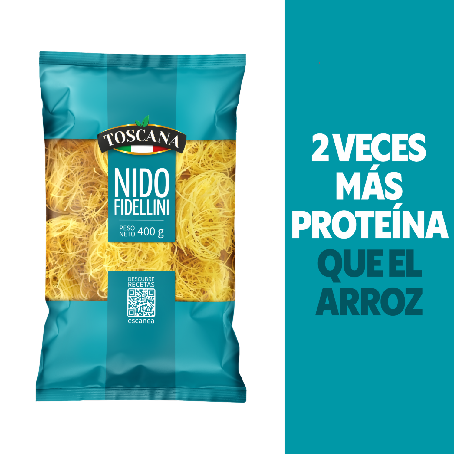 Fideo Nido Fidellini TOSCANA 400 G