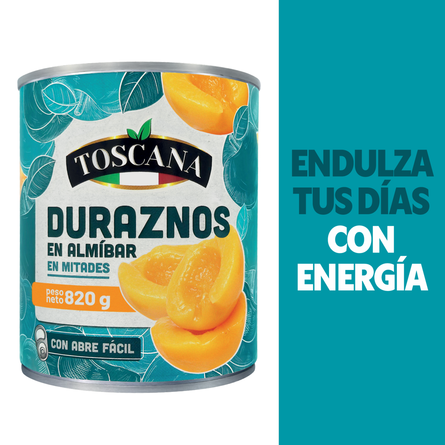 Duraznos Mitades En Almíbar TOSCANA 820 G
