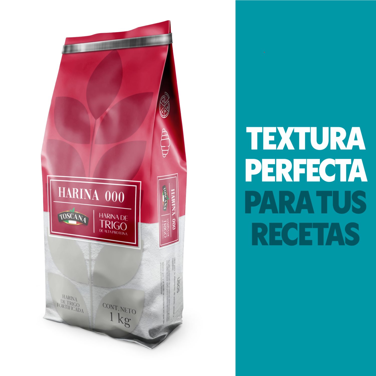 Harina De Trigo Fortificada TOSCANA 1 K G