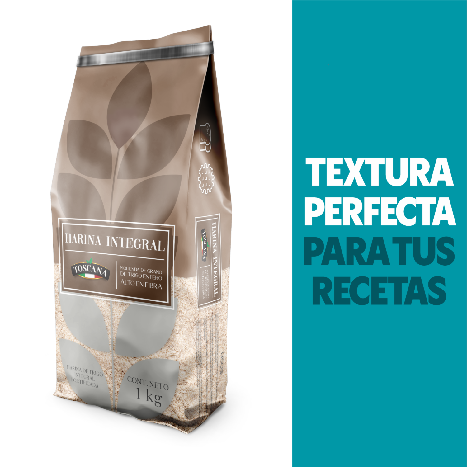 Harina Integral TOSCANA 1 K G