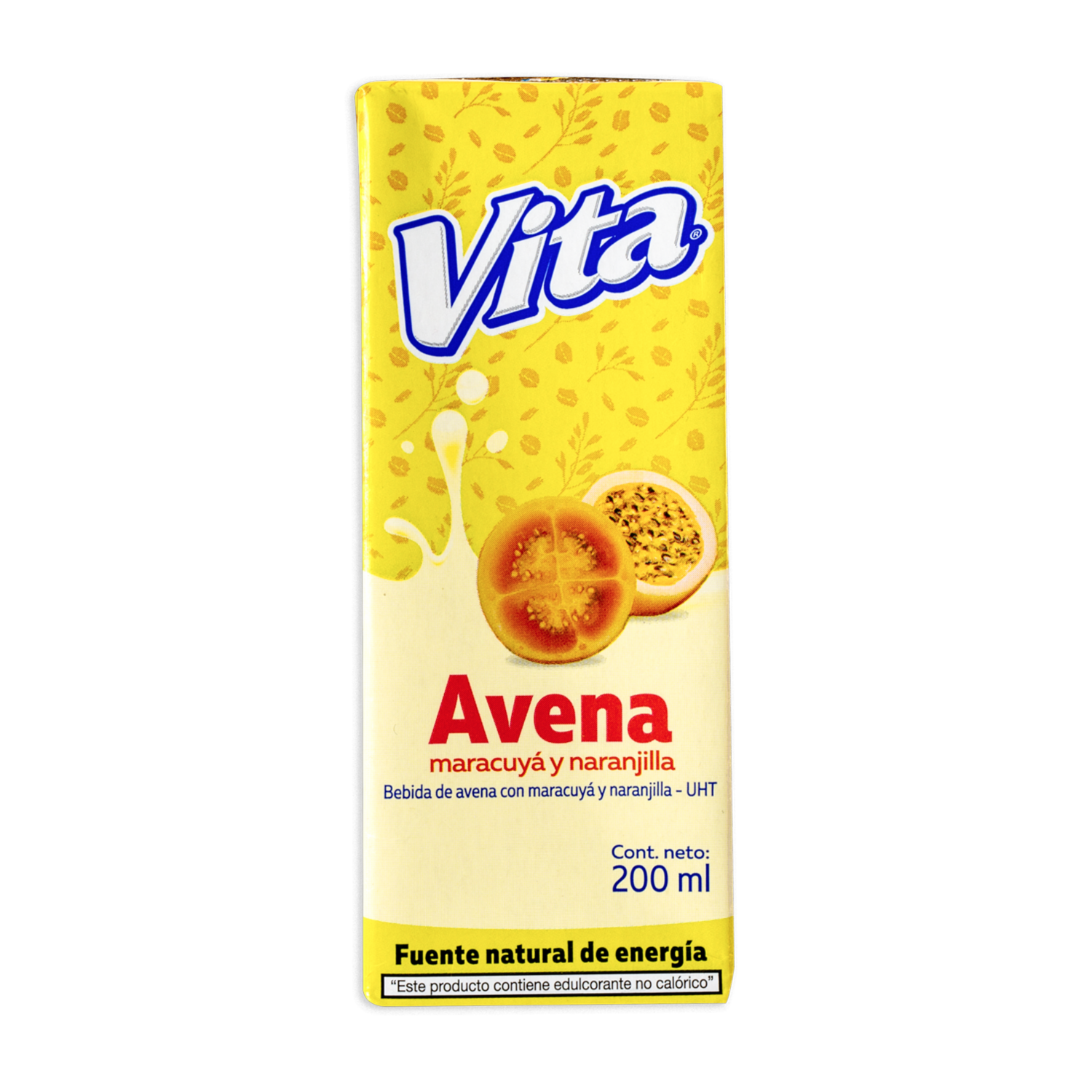 Bebida De Avena De Maracuyá Y Naranjilla VITA 200 Ml