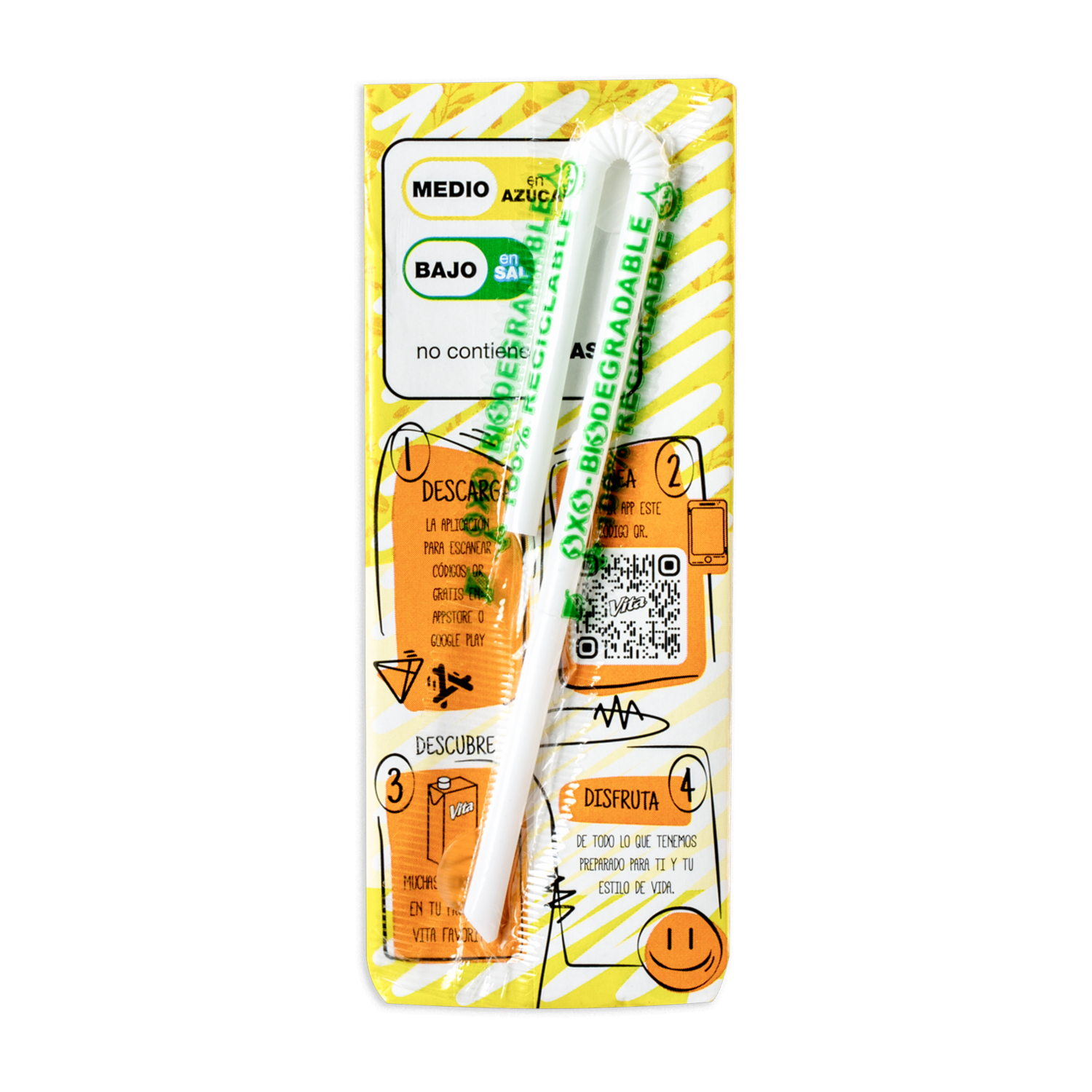 Bebida De Avena De Maracuyá Y Naranjilla VITA 200 Ml