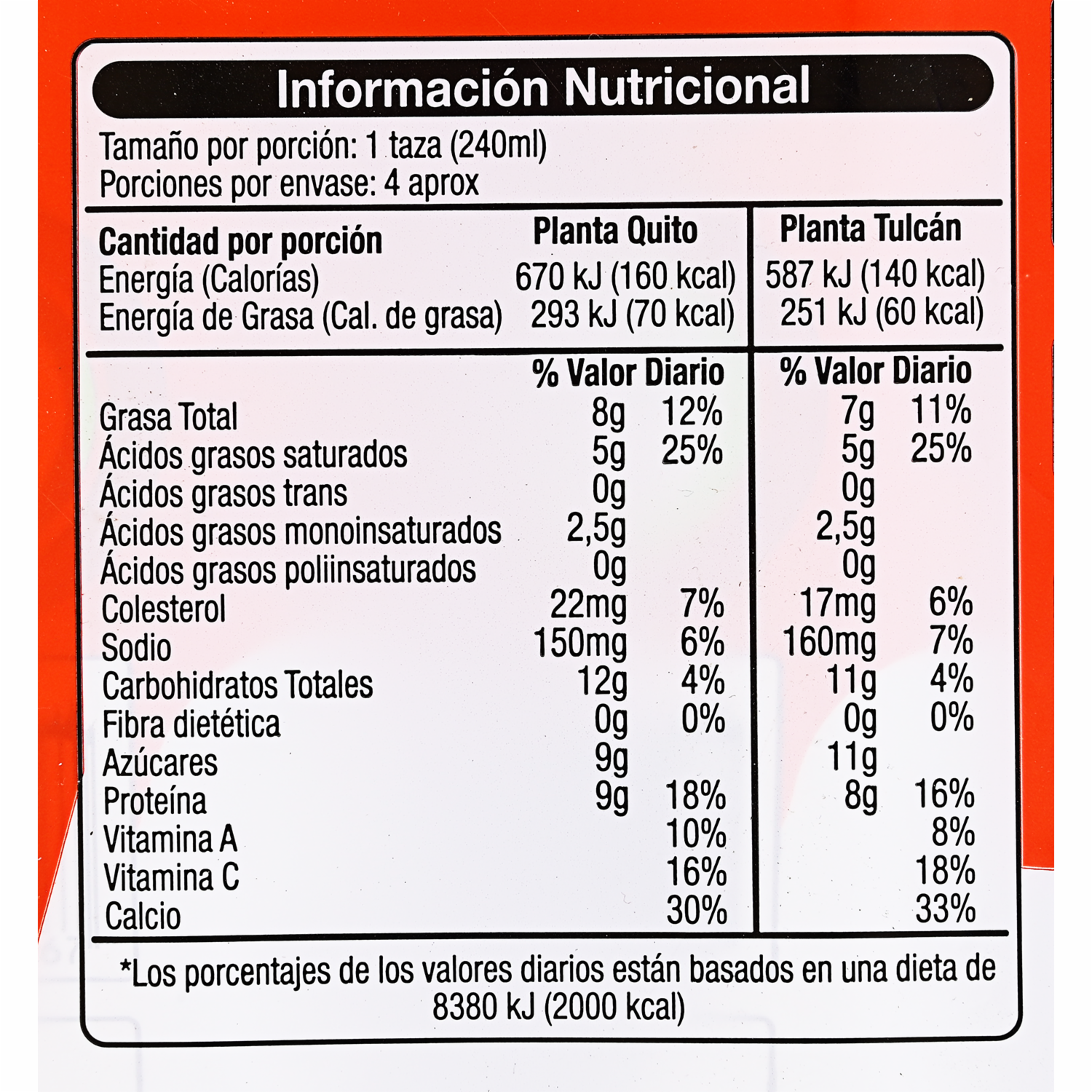 Leche Entera Larga Vida VITA 6 X 900 ml