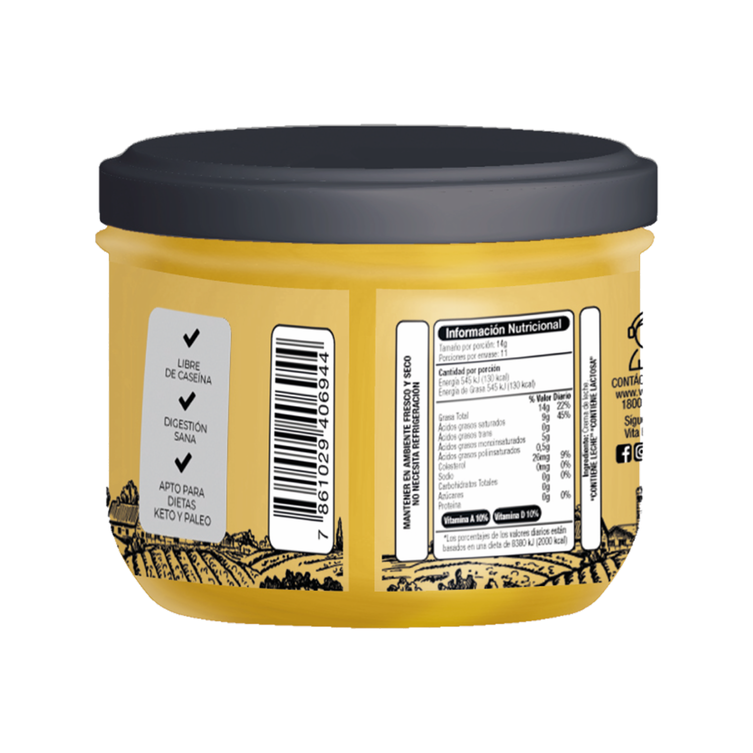 Mantequilla Clarificada VITA 160 G