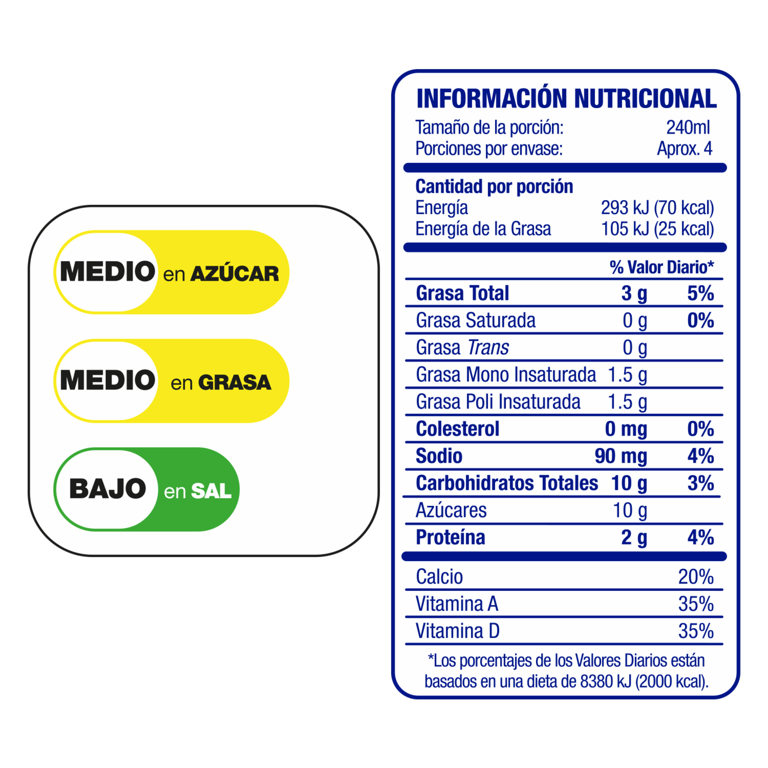 Bebida De Almendra Proteína Vegetal Original MIRAFLORES 3 X 900 Ml