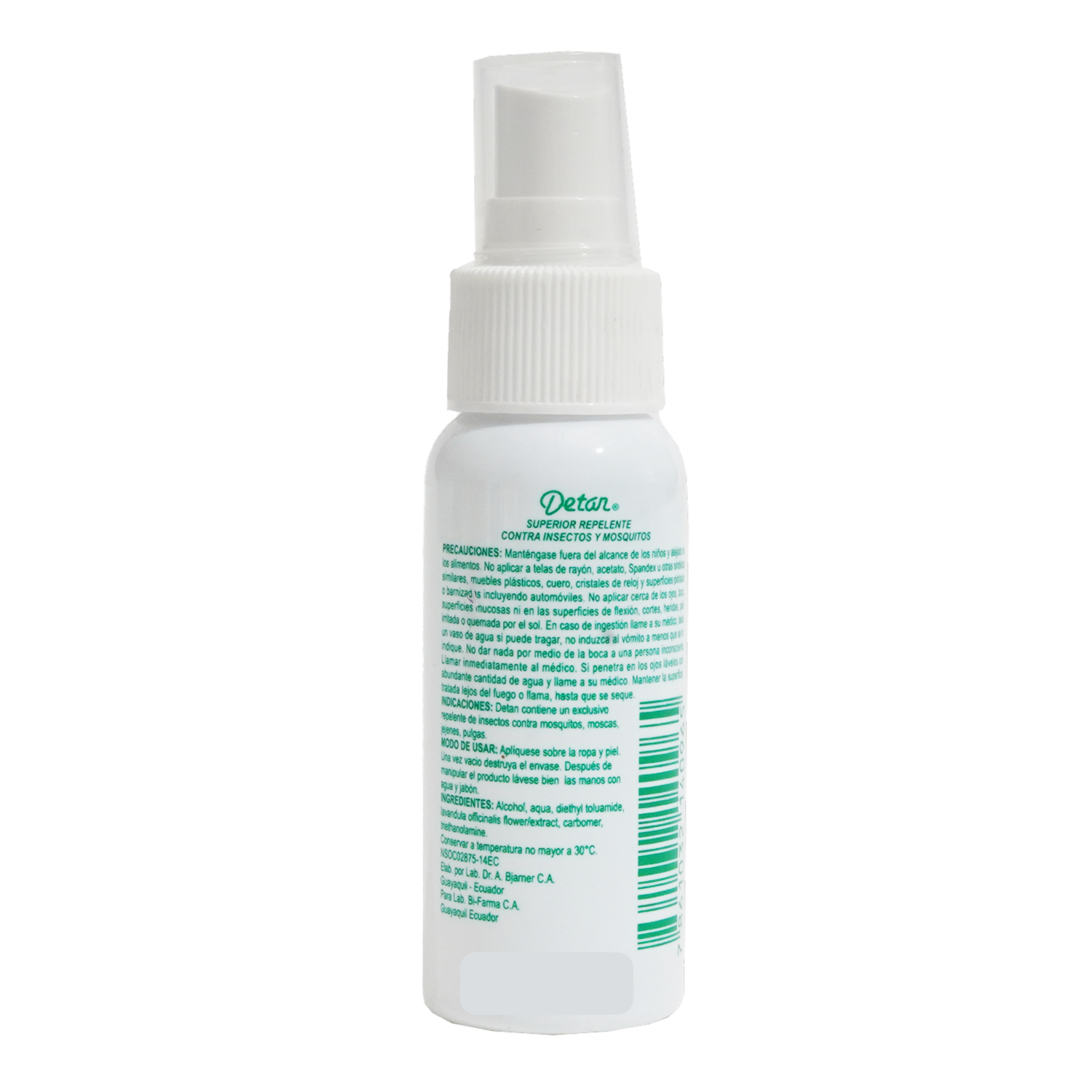 Repelente Con Atomizador DETAN 60 Ml