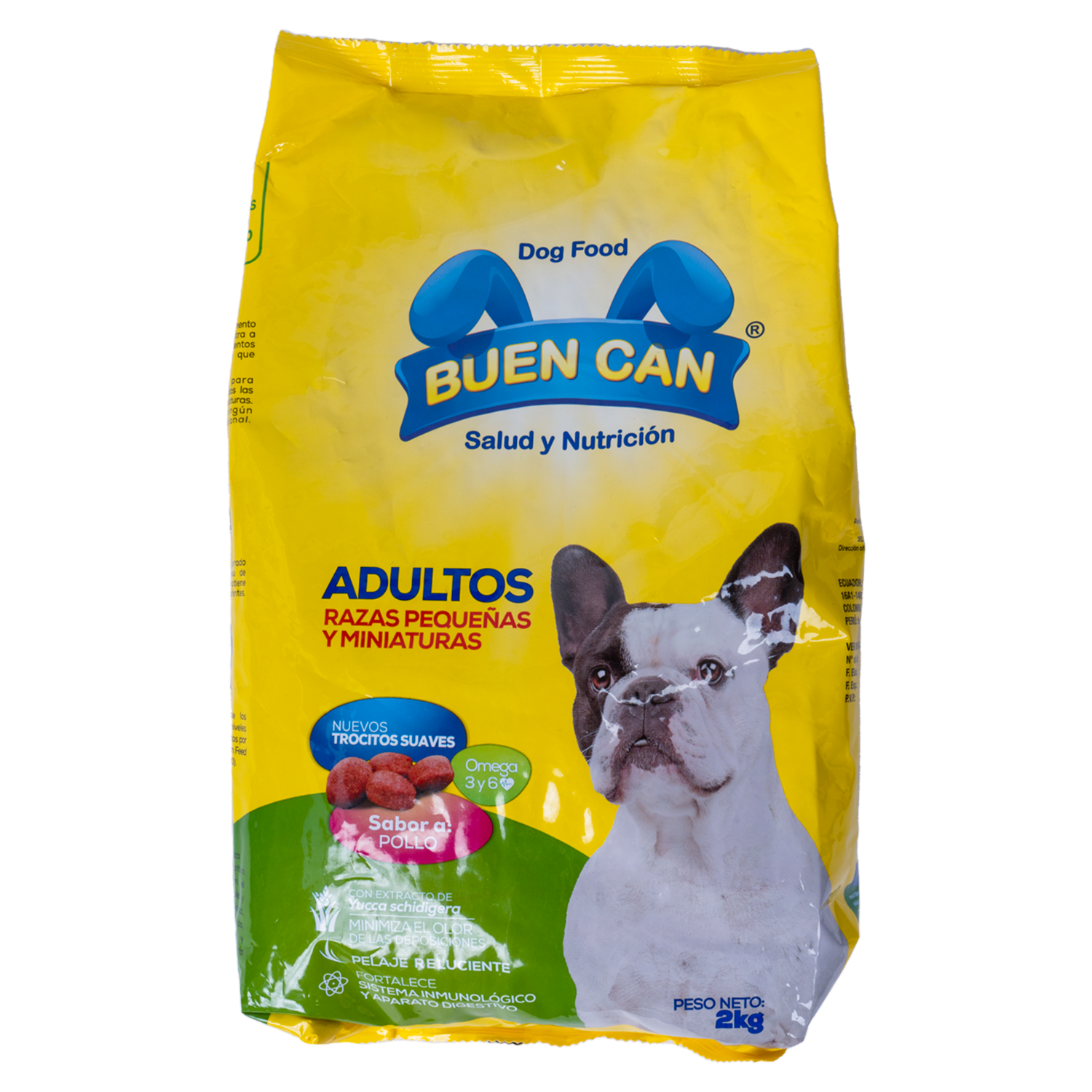 Alimento Para Perros Adulto Raza Mediana Pequeña BUEN CAN 2 Kg