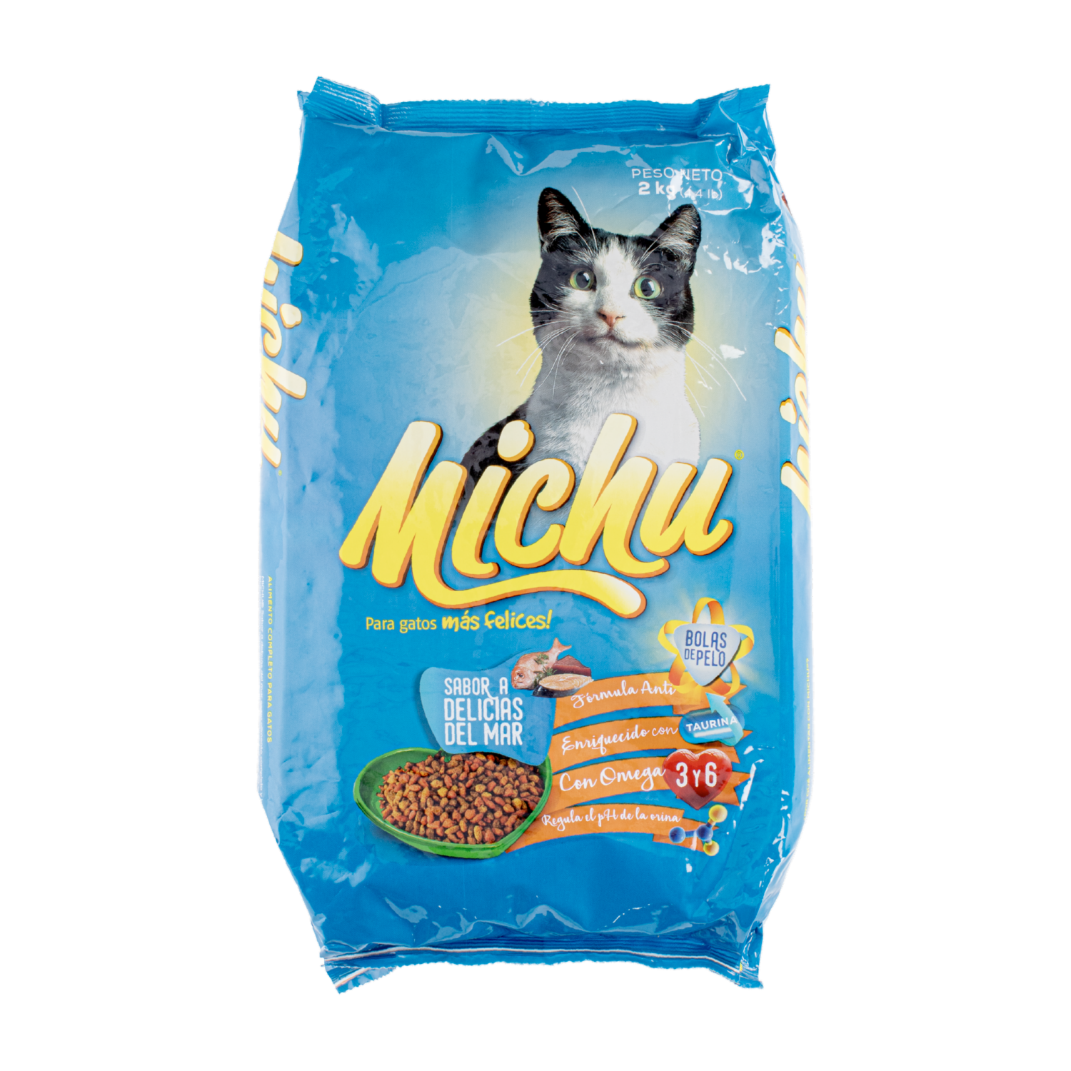 Alimento Para Gatos Delicias Del Mar MICHU 2 Kg
