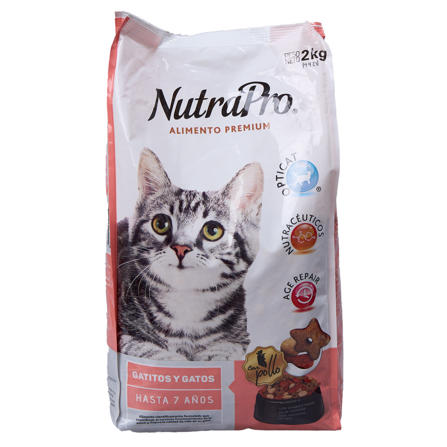 Alimento Para Gatitos Y Gatitos NUTRAPRO 2 Kg