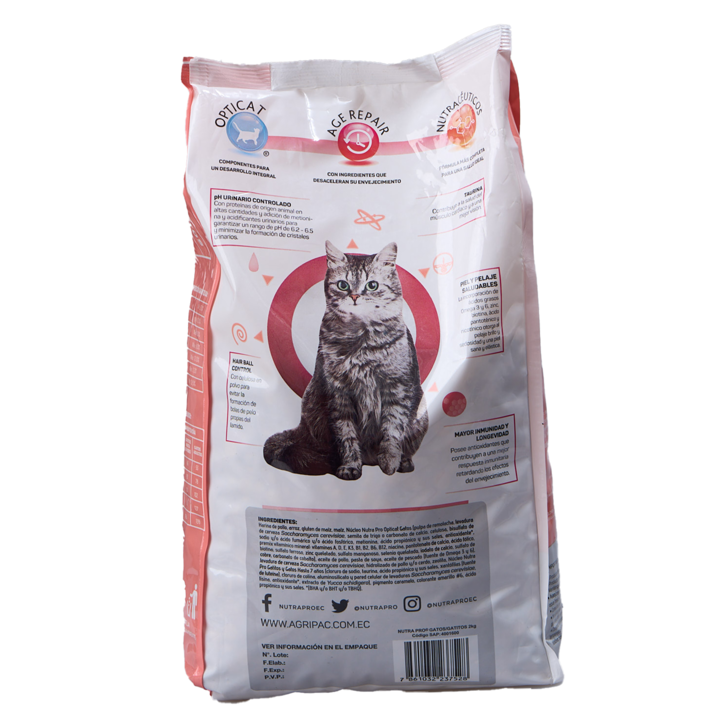 Alimento Para Gatitos Y Gatitos NUTRAPRO 2 Kg