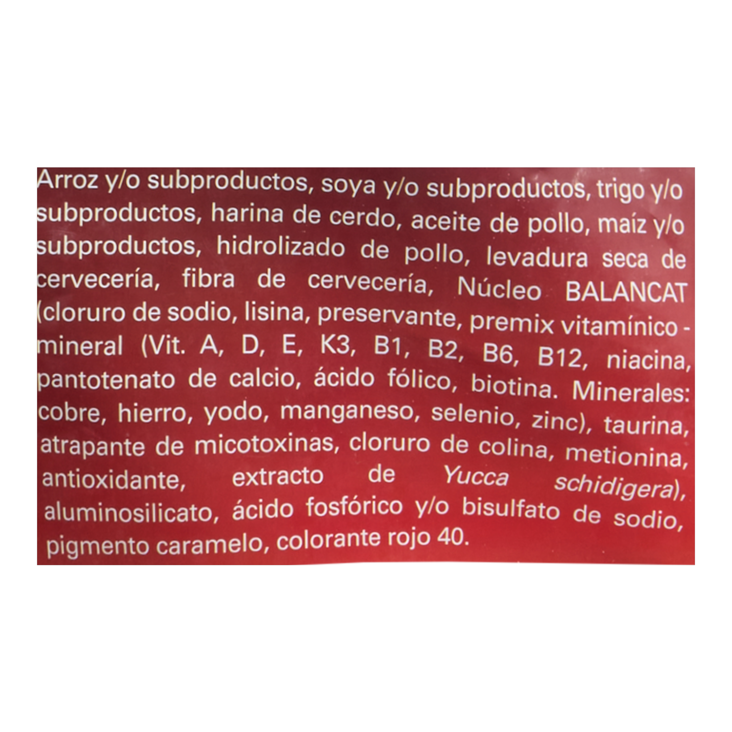 Alimento Para Gatos Adultos BALANCAT 18000 G
