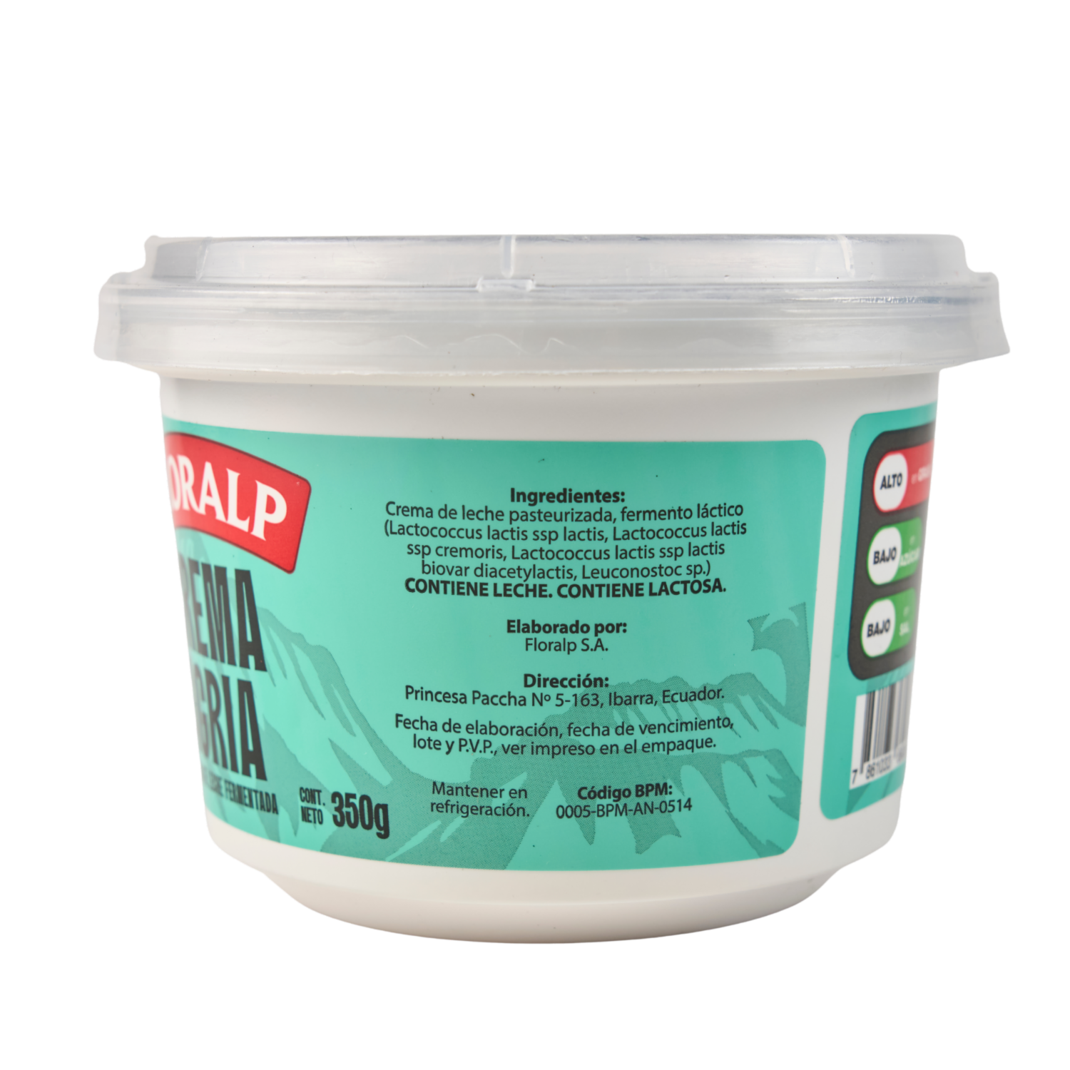 Crema Agria FLORALP 350 G