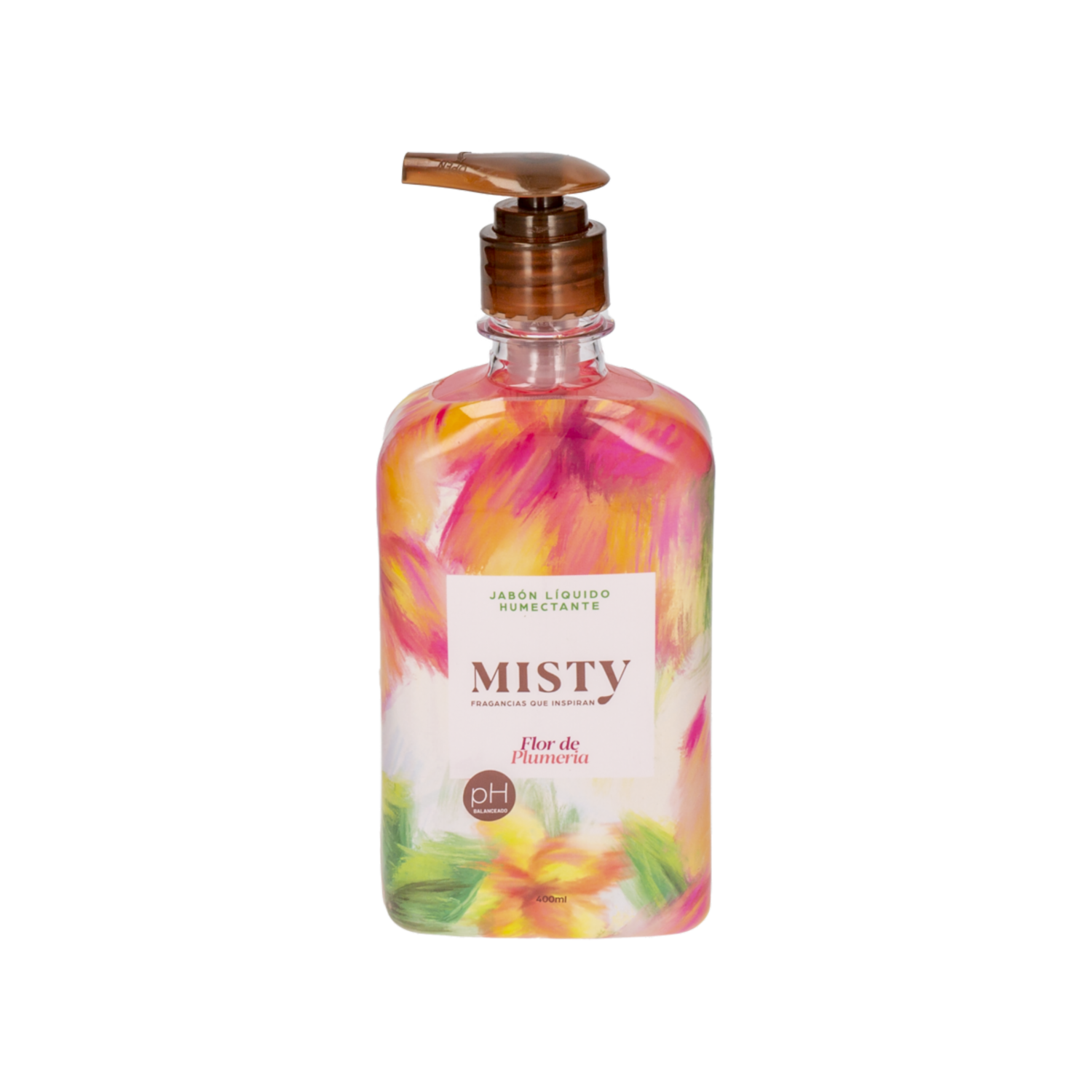Jabón Líquido Flor De Plumería MISTY 400 Ml