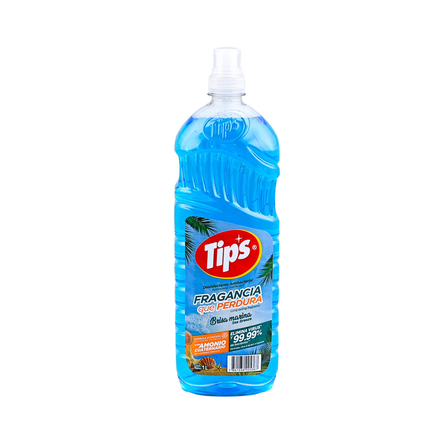 Desinfectante Fragancia Brisa Del Mar TIPS 1000 Ml