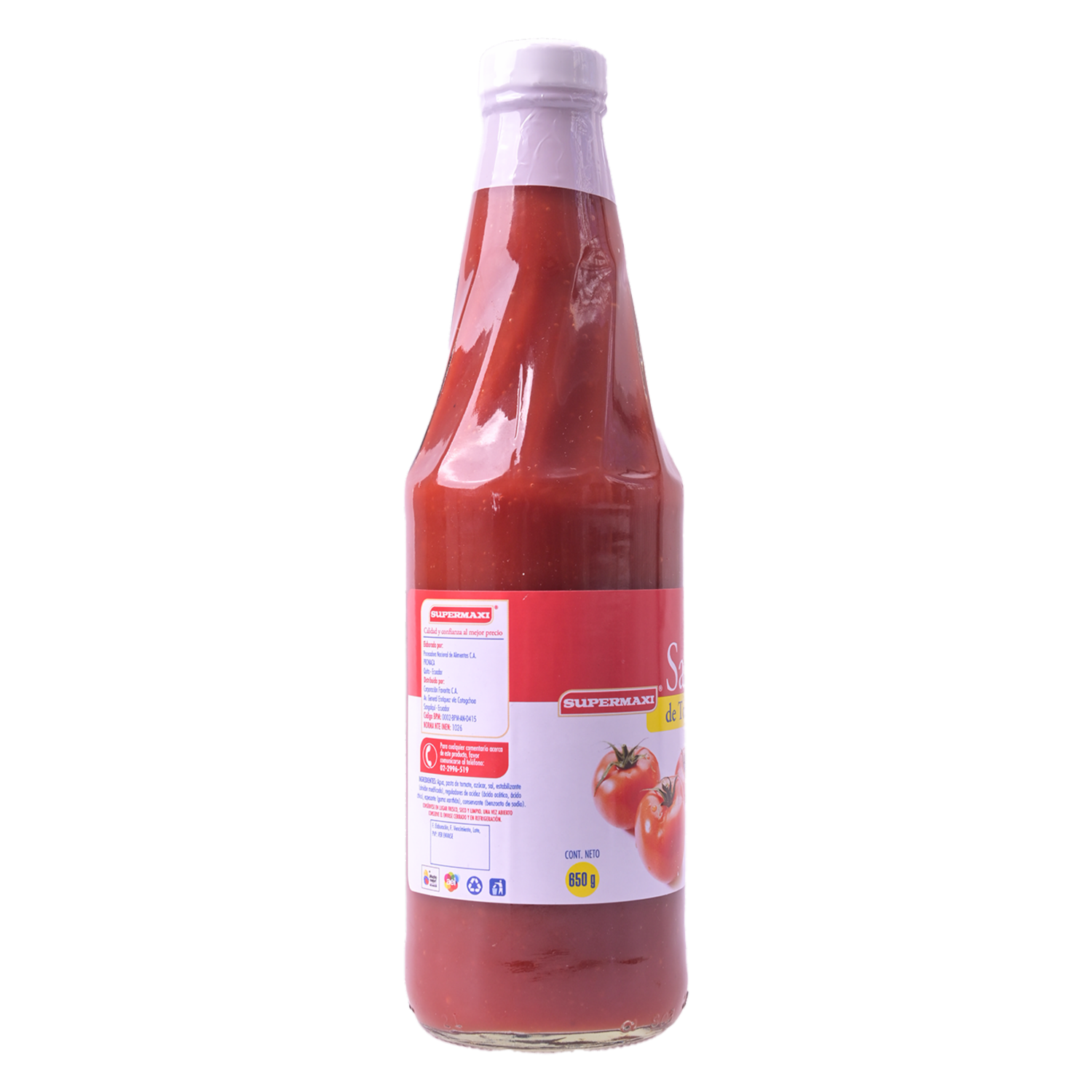 Salsa De Tomate Básica SUPERMAXI 650 G