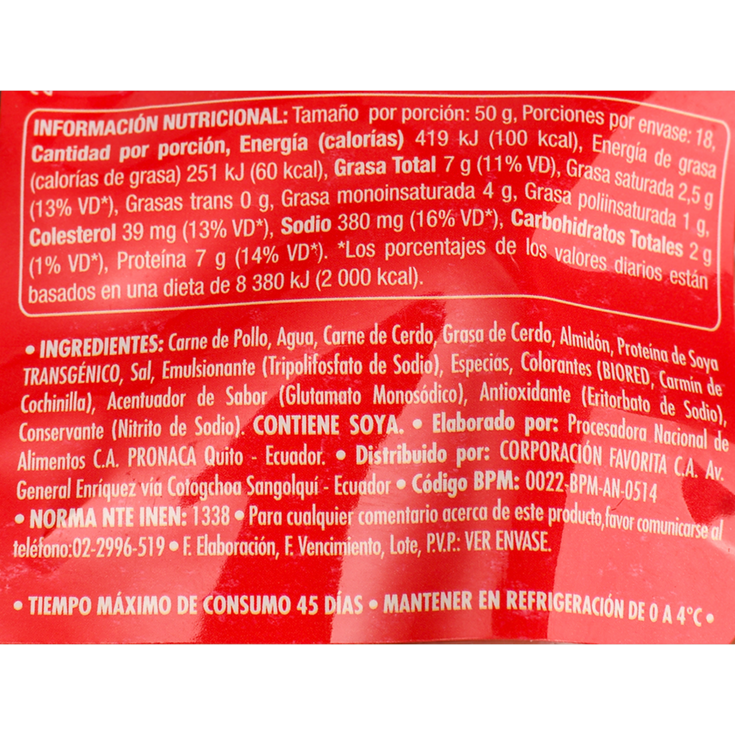 Salchicha Cocktel SUPERMAXI 900g