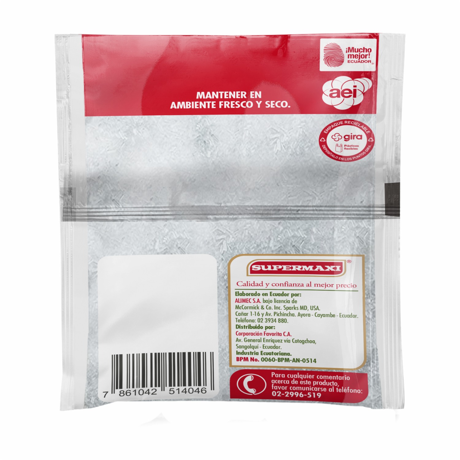 Sazonador Así si como SUPERMAXI 75 G