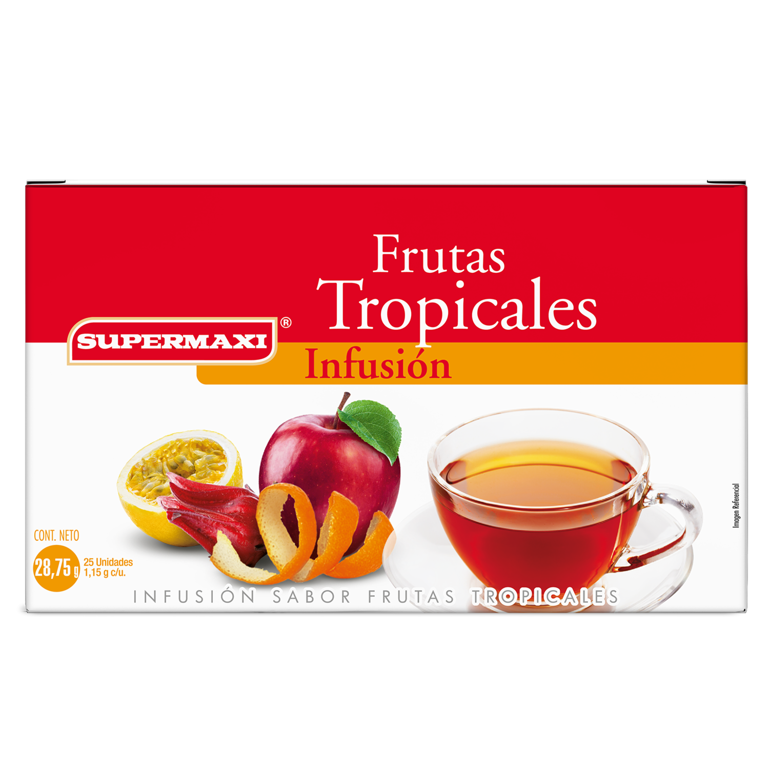 Infusión Frutas Tropicales SUPERMAXI 25 X 1.15 g