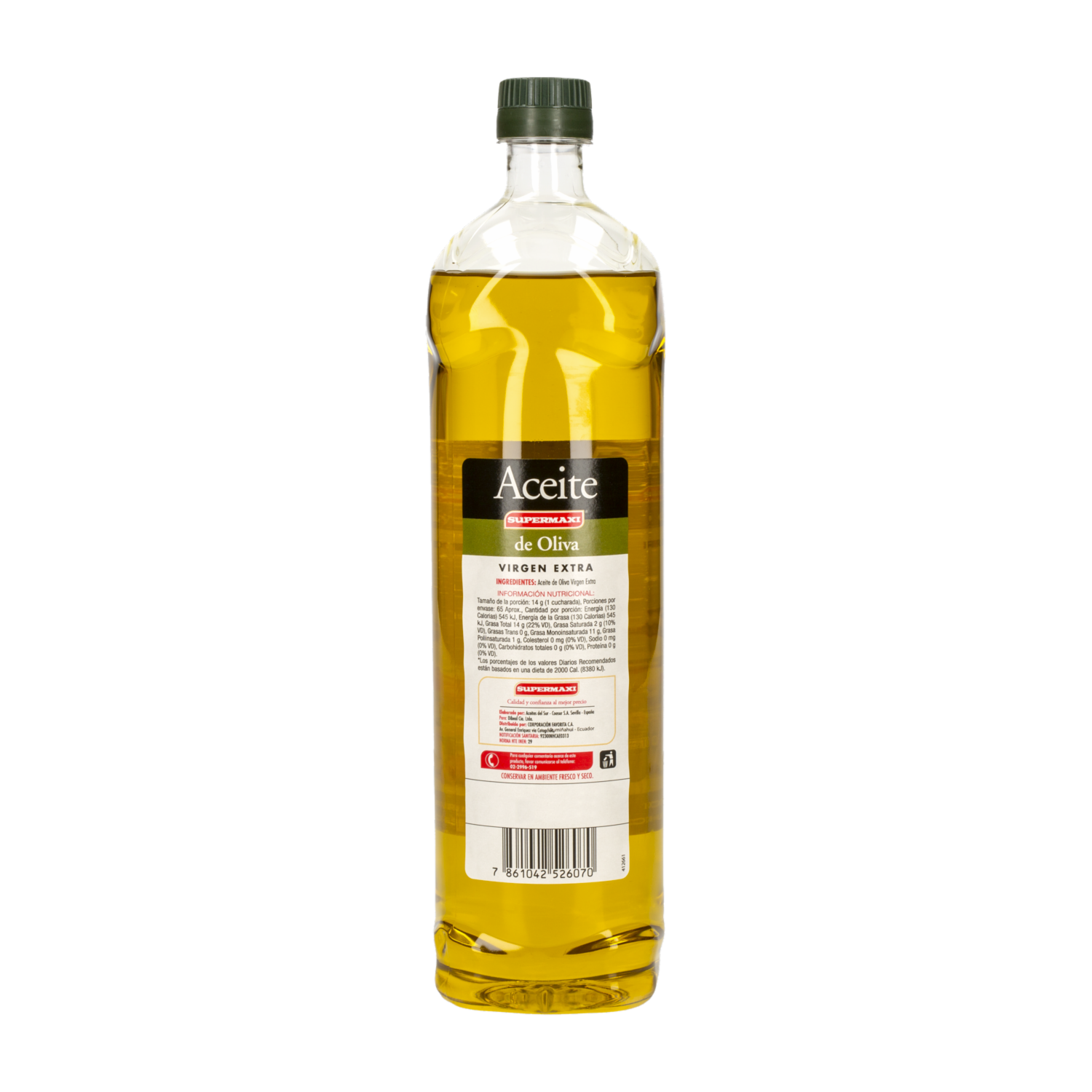 Aceite De Oliva Extra Virgen SUPERMAXI 1000 ml