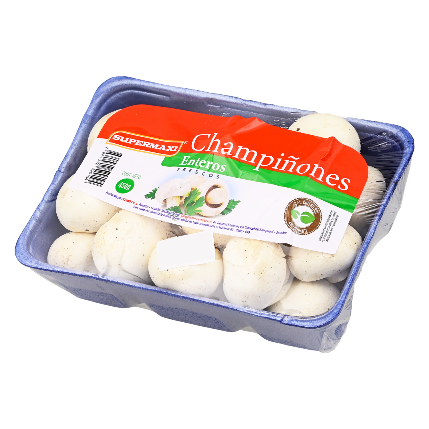 Champiñones Enteros SUPERMAXI Bandeja