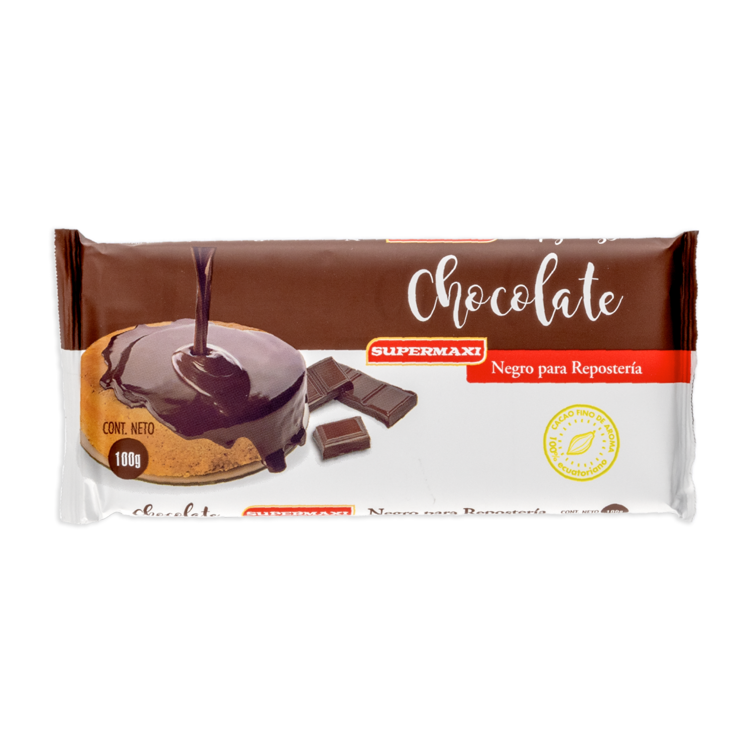 Chocolate Negro Para Reposteria SUPERMAXI Tableta