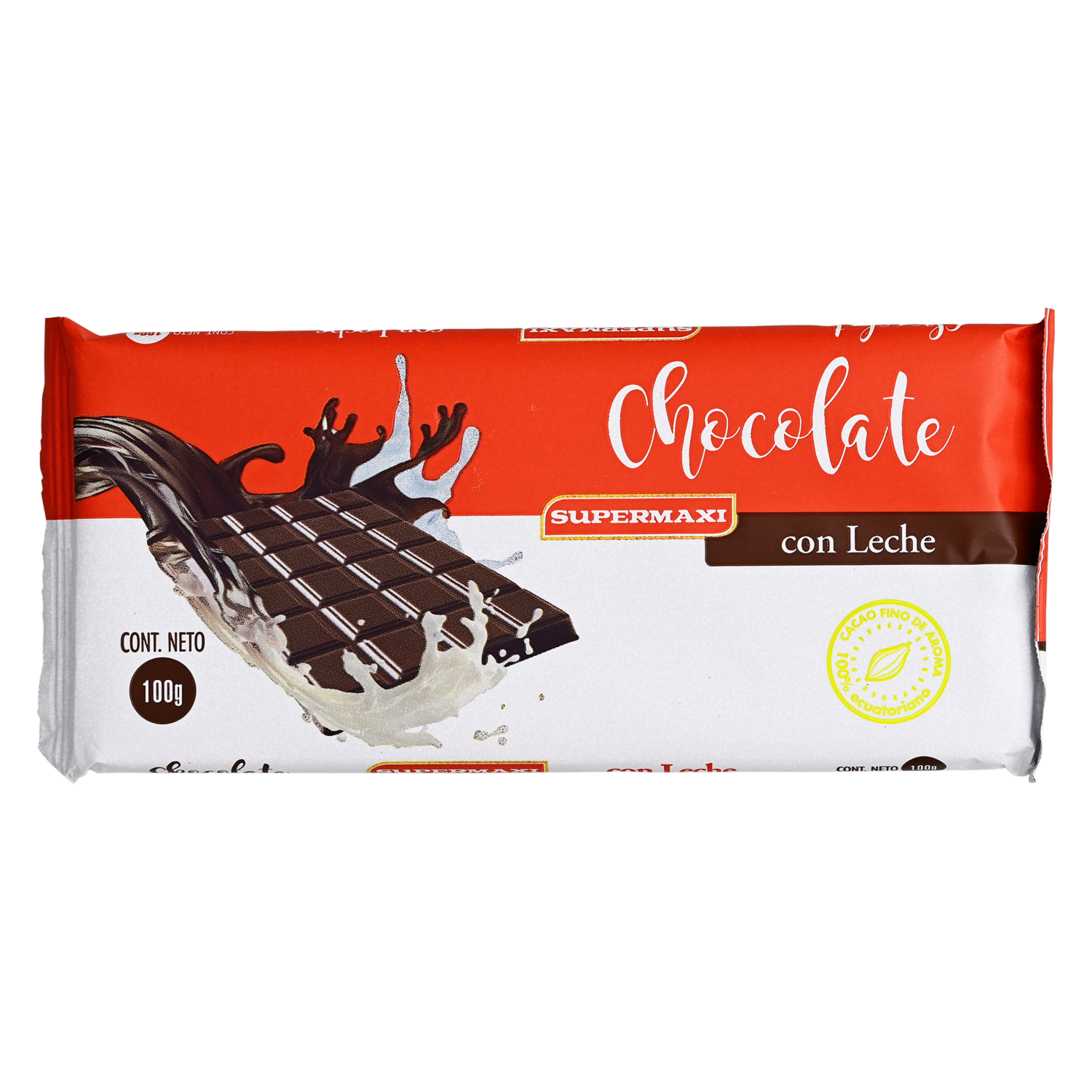Chocolate Con Leche SUPERMAXI Tableta