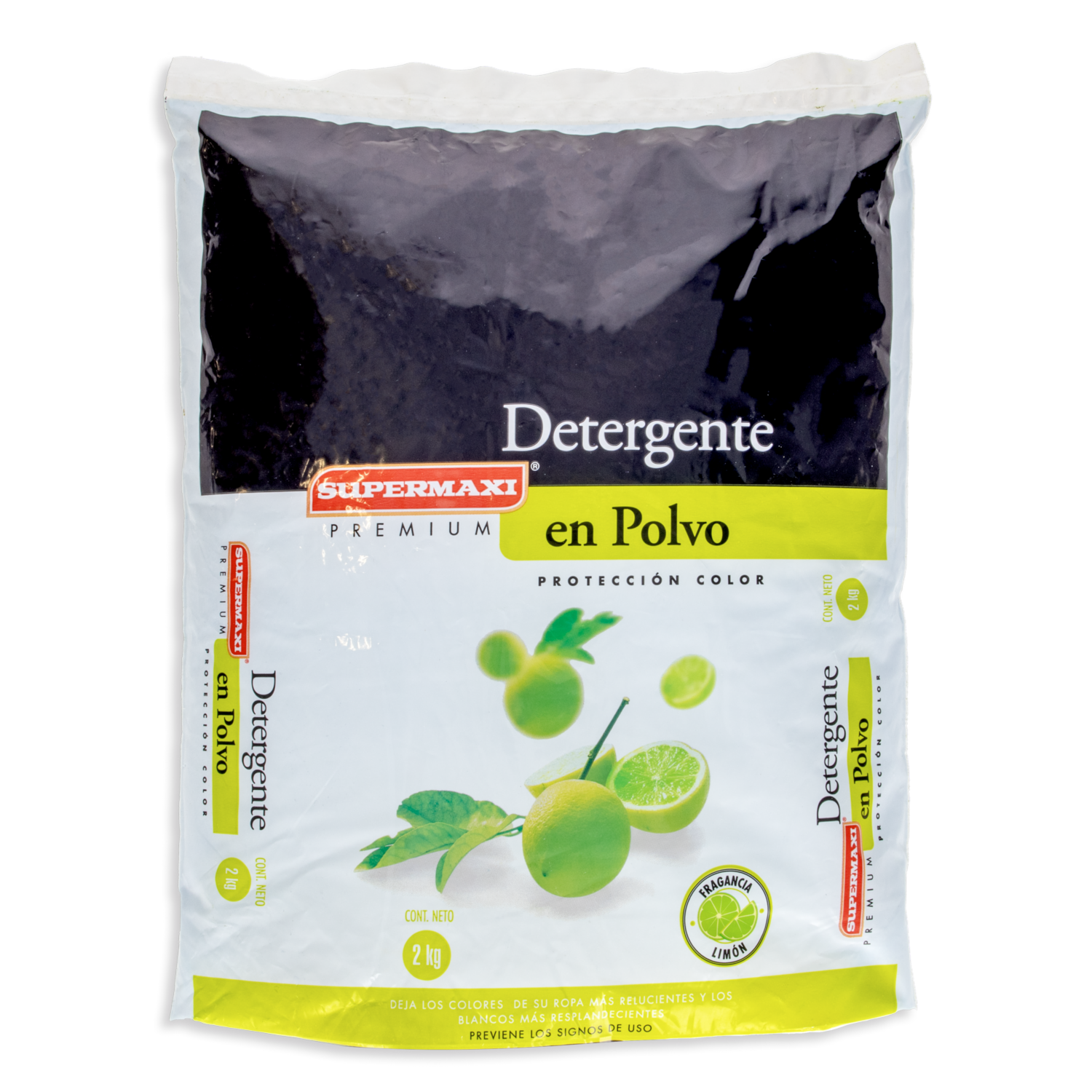 Detergente Aroma A Limón SUPERMAXI 2000 G