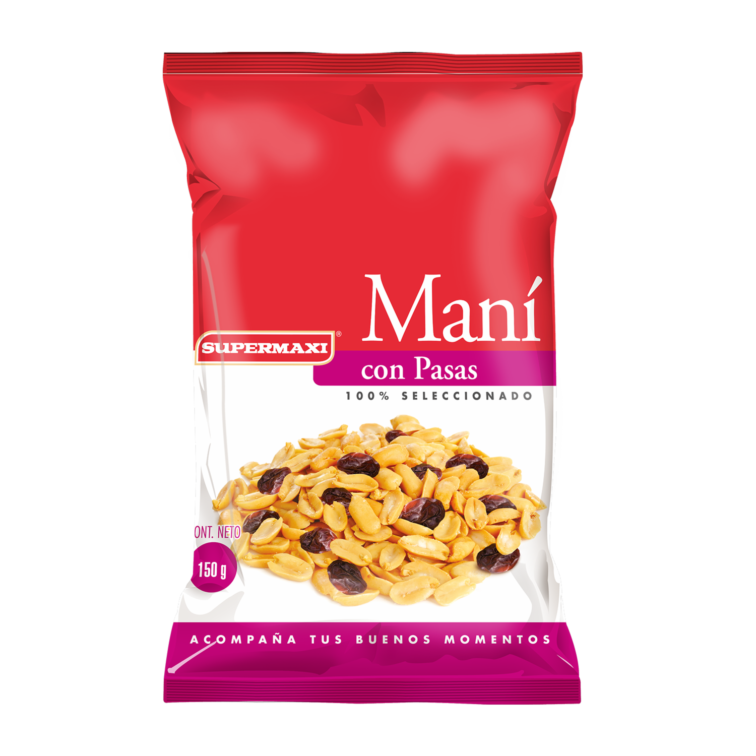 Maní Con Pasas SUPERMAXI 150 G