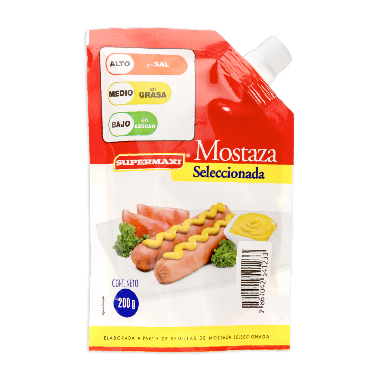 Mostaza Doy Pack SUPERMAXI 200 G