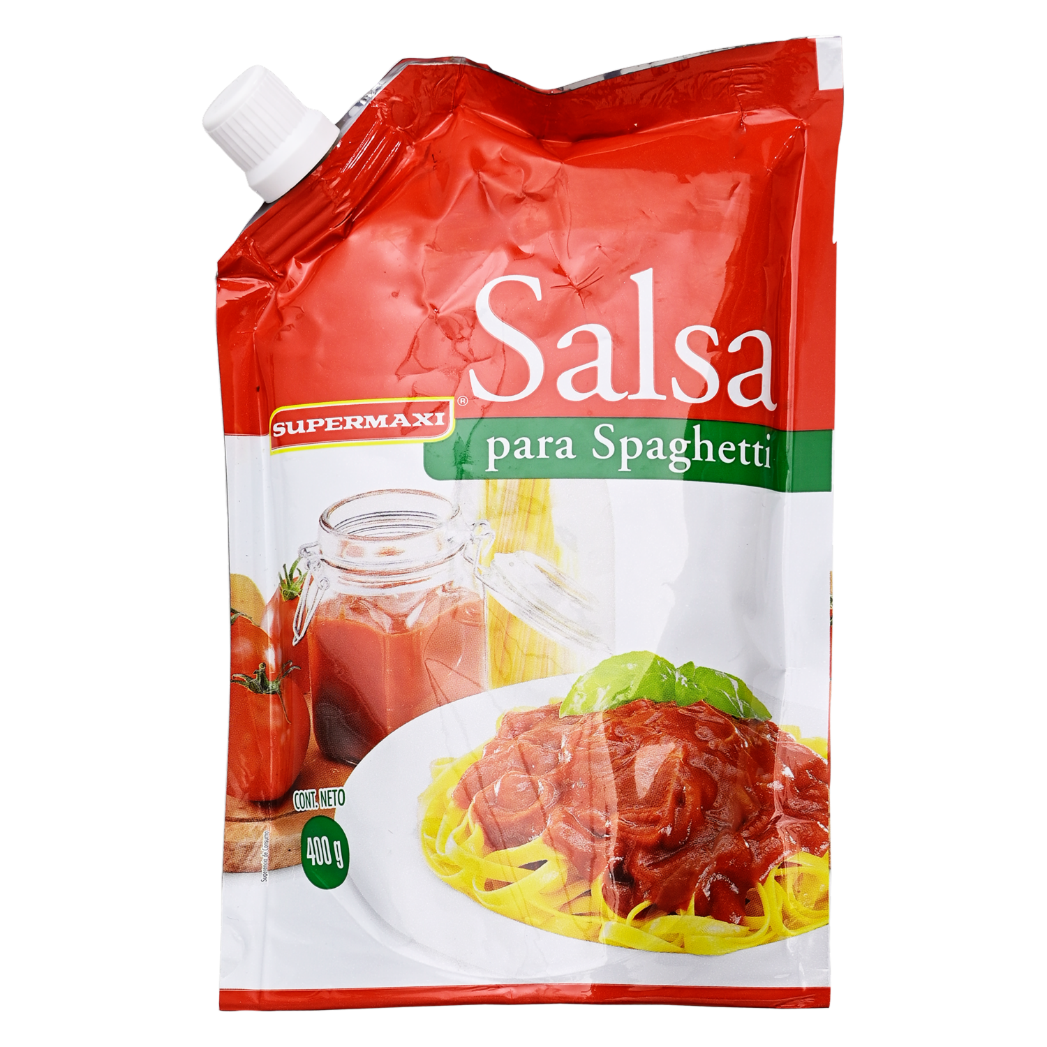 Salsa Para Spaguetti Lista Para Usar SUPERMAXI 400 G