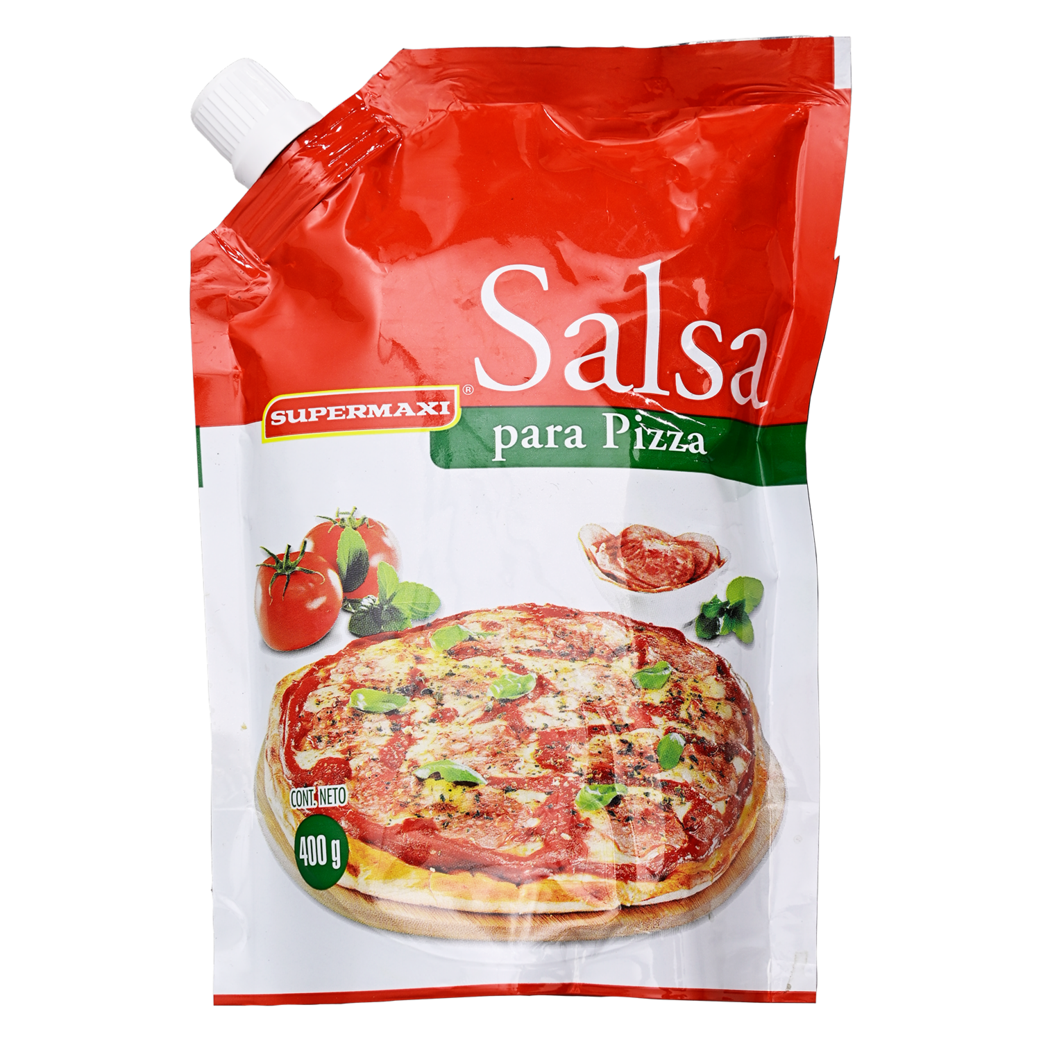 Salsa Para Pizza Base SUPERMAXI 400 G